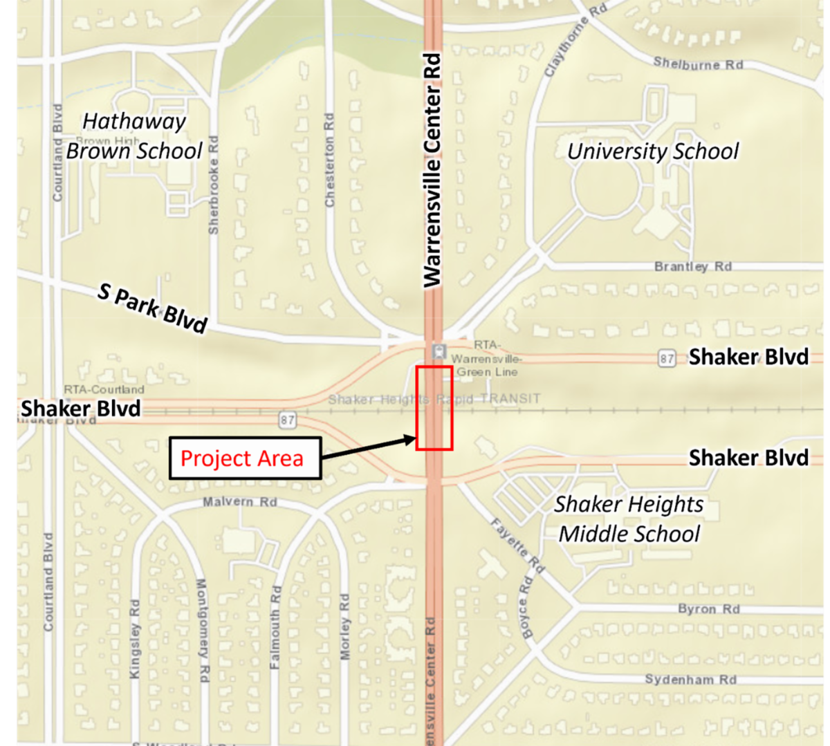 Warrensville Center Road Bridge to close to northbound traffic starting