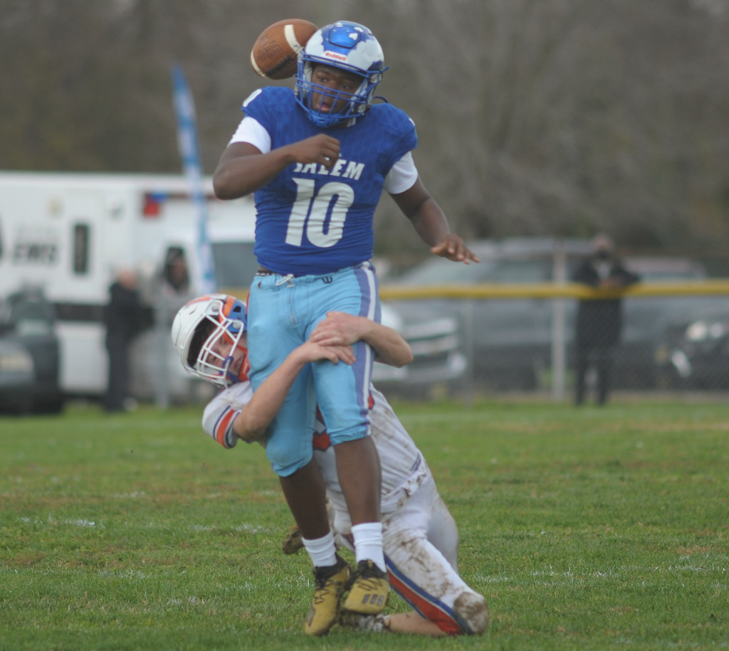 Woodstown vs. Salem football, Nov. 26, 2020