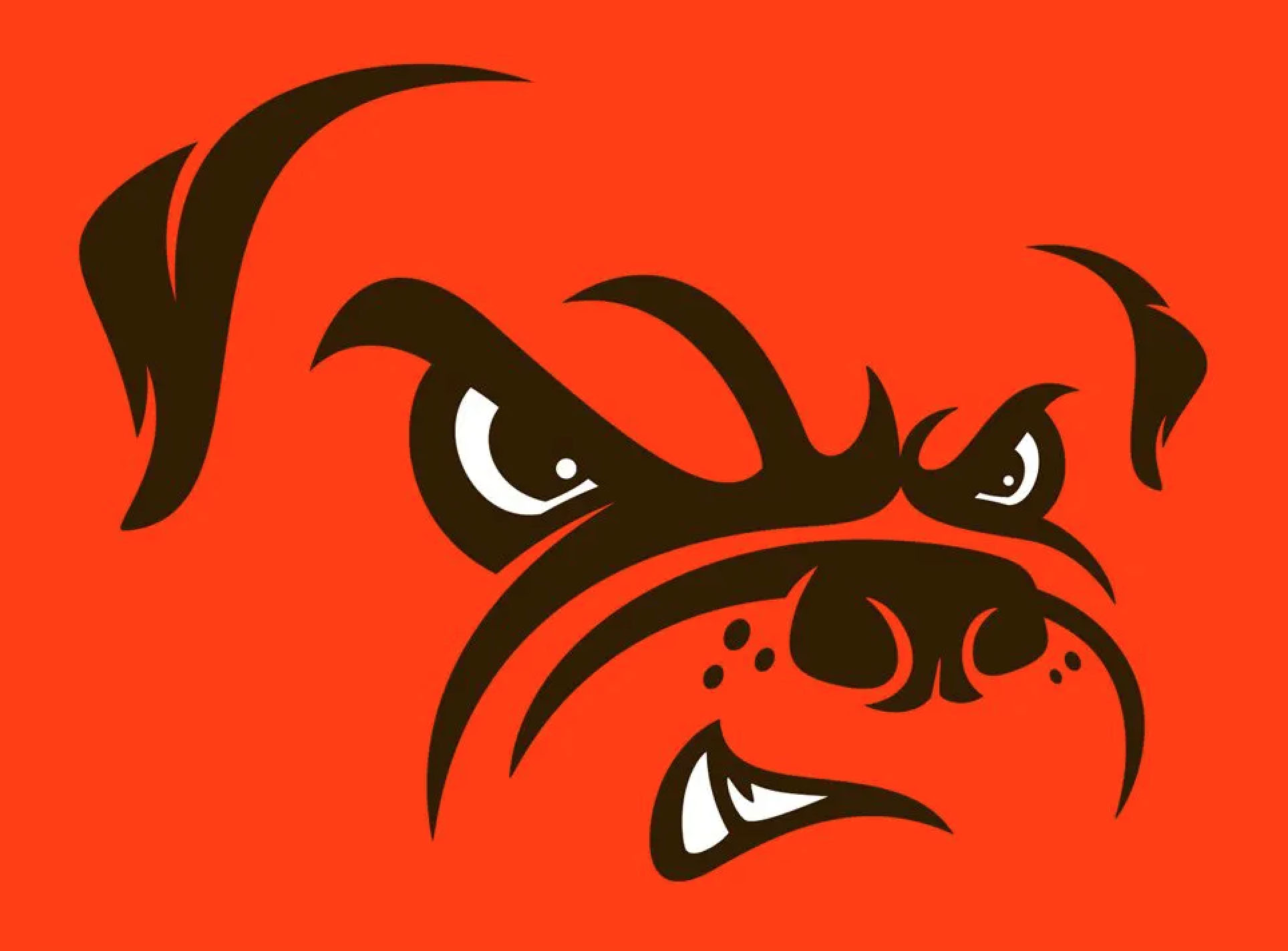 New Browns dog logo: Darcy cartoons 