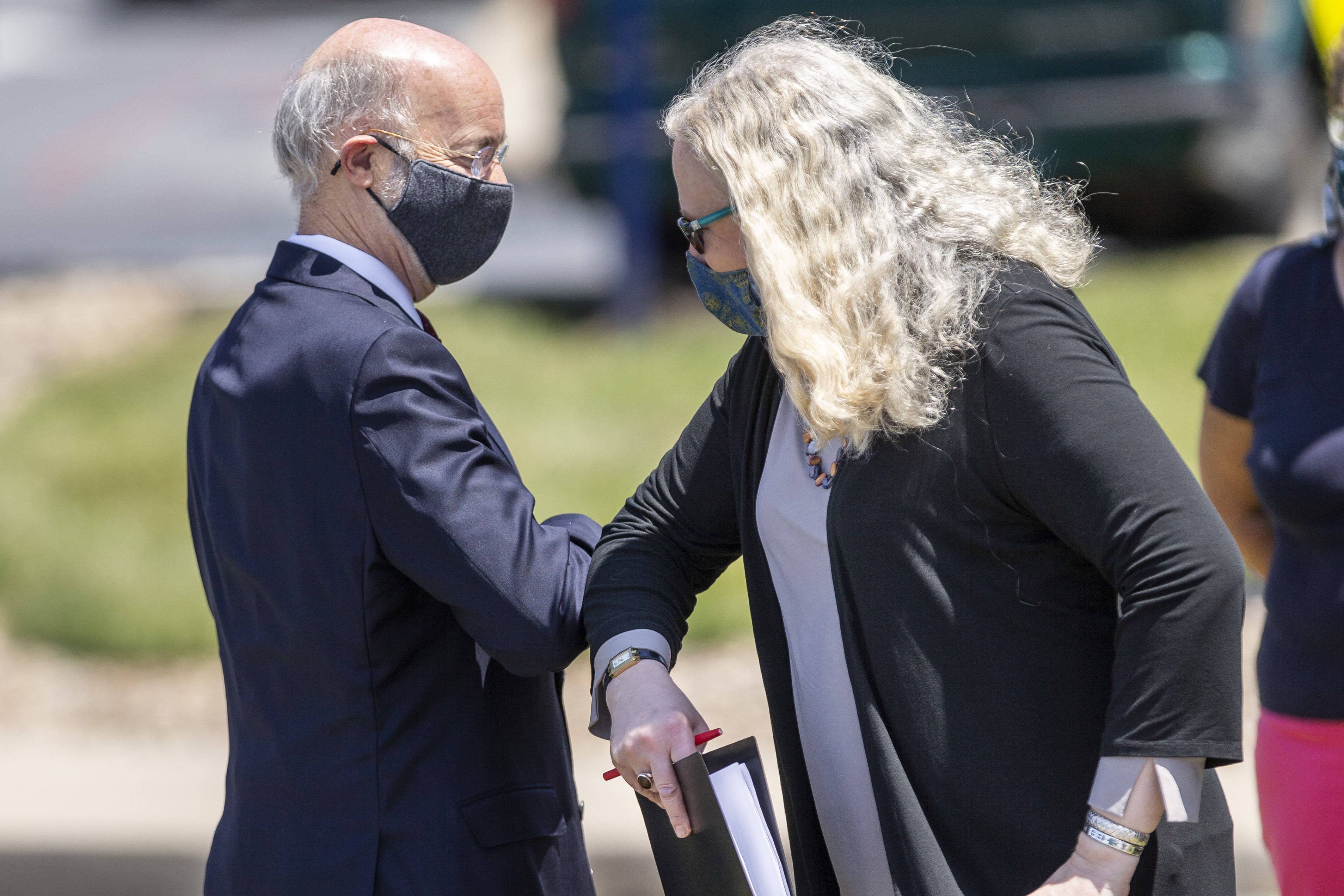 Wolf And Levine Want It Socially Unacceptable To Be Caught Without A Face Mask Pennlive Com