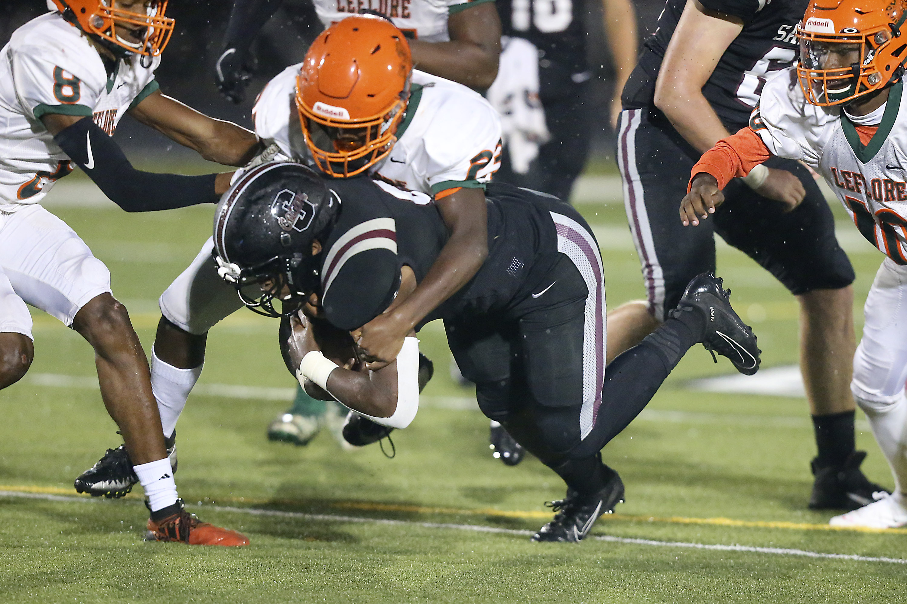 Satsuma vs LeFlore Football