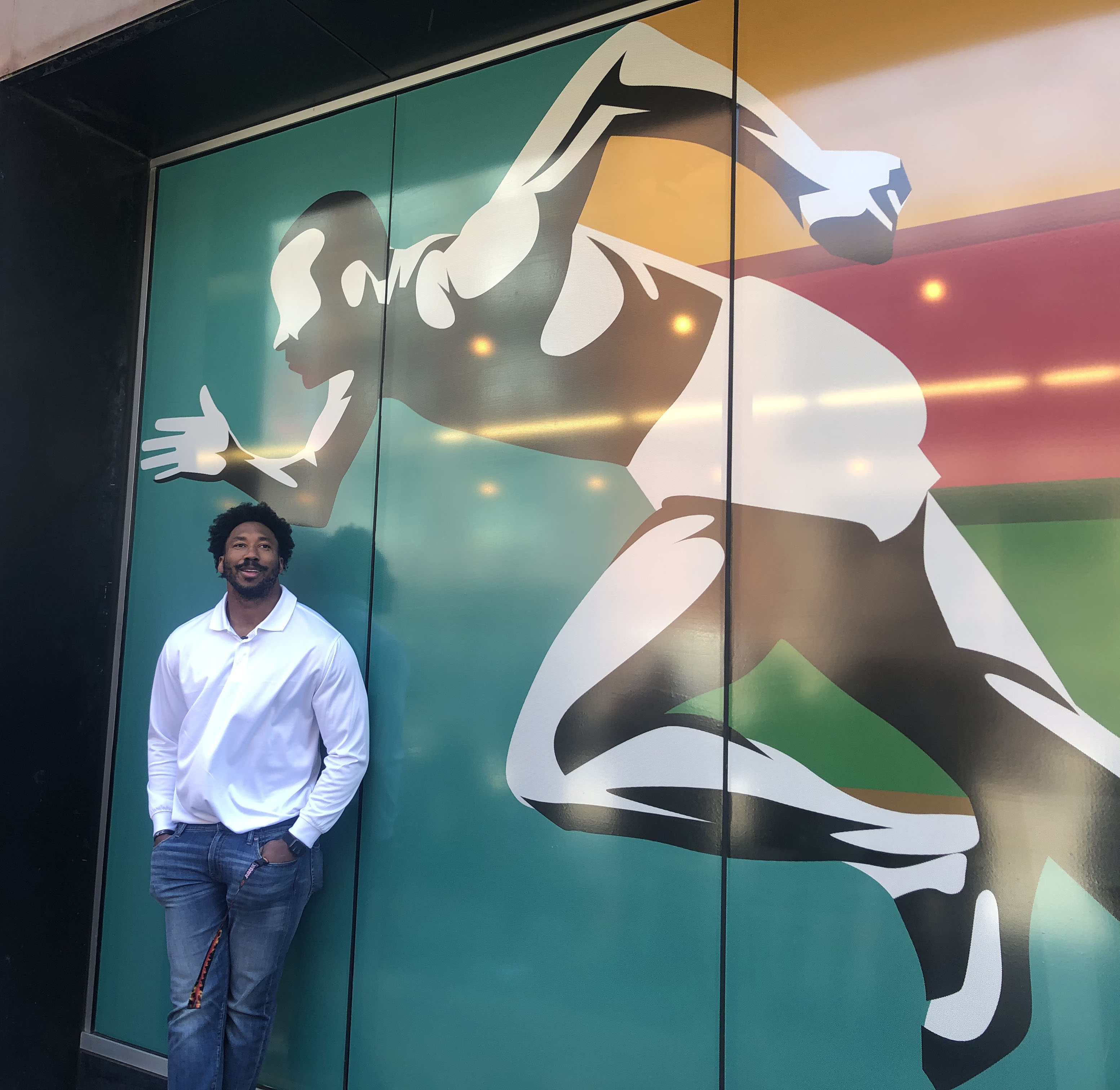 Voices of CLE murals commissioned by Myles Garrett