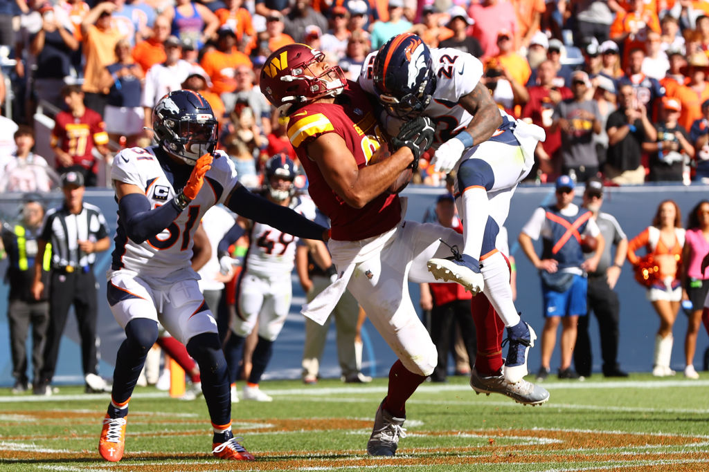 Broncos vs. Commanders: Broncos safety Kareem Jackson disqualified for hit  in end zone