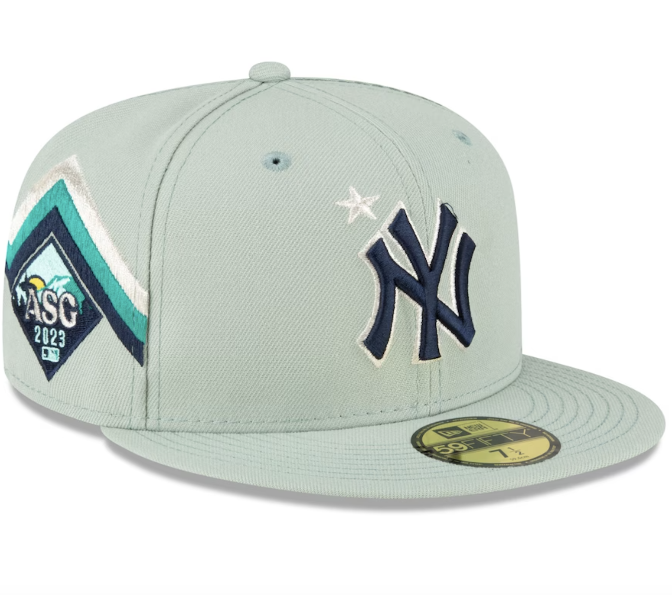 Official New York Yankees New Era 2023 All-Star Game Evergreen T