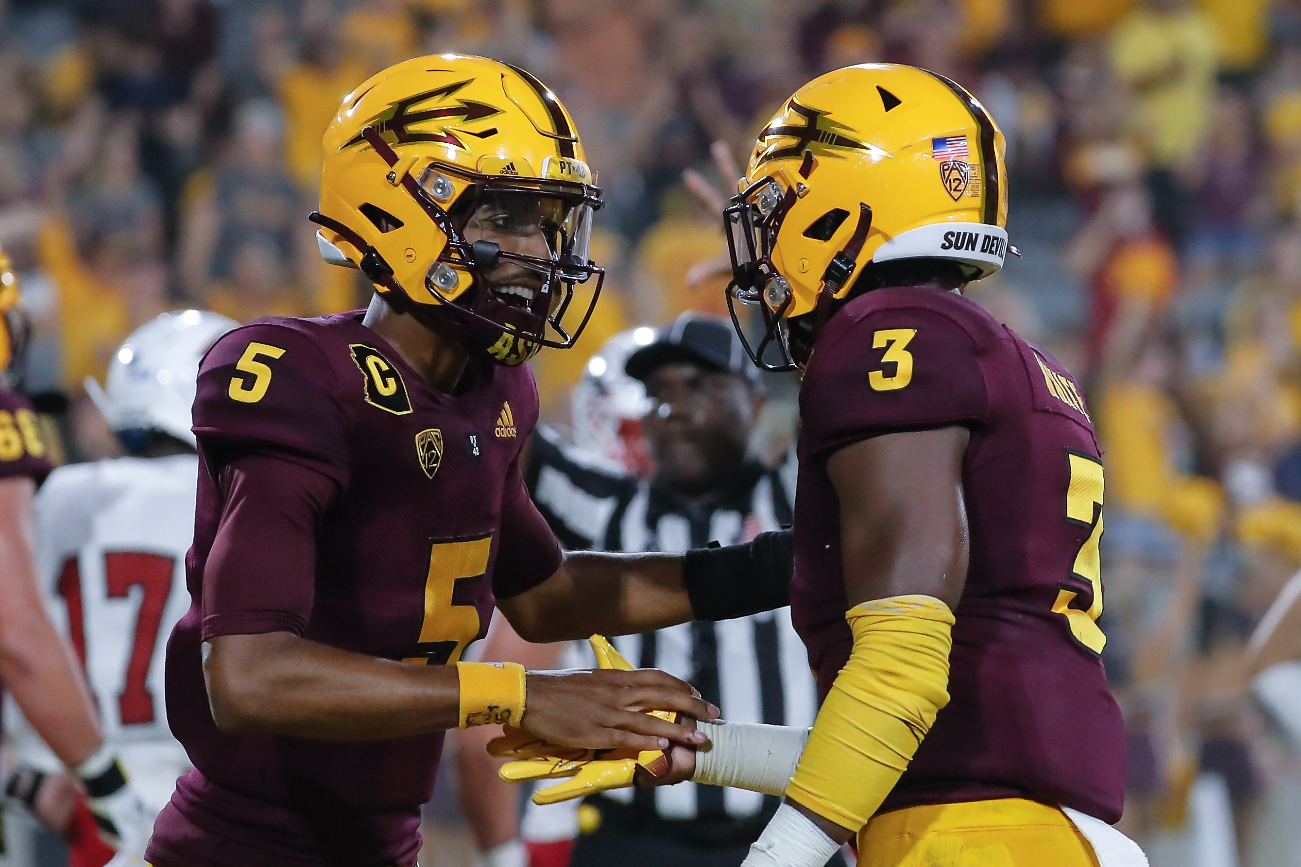 ASU football, adidas release all-white uniforms for 2019