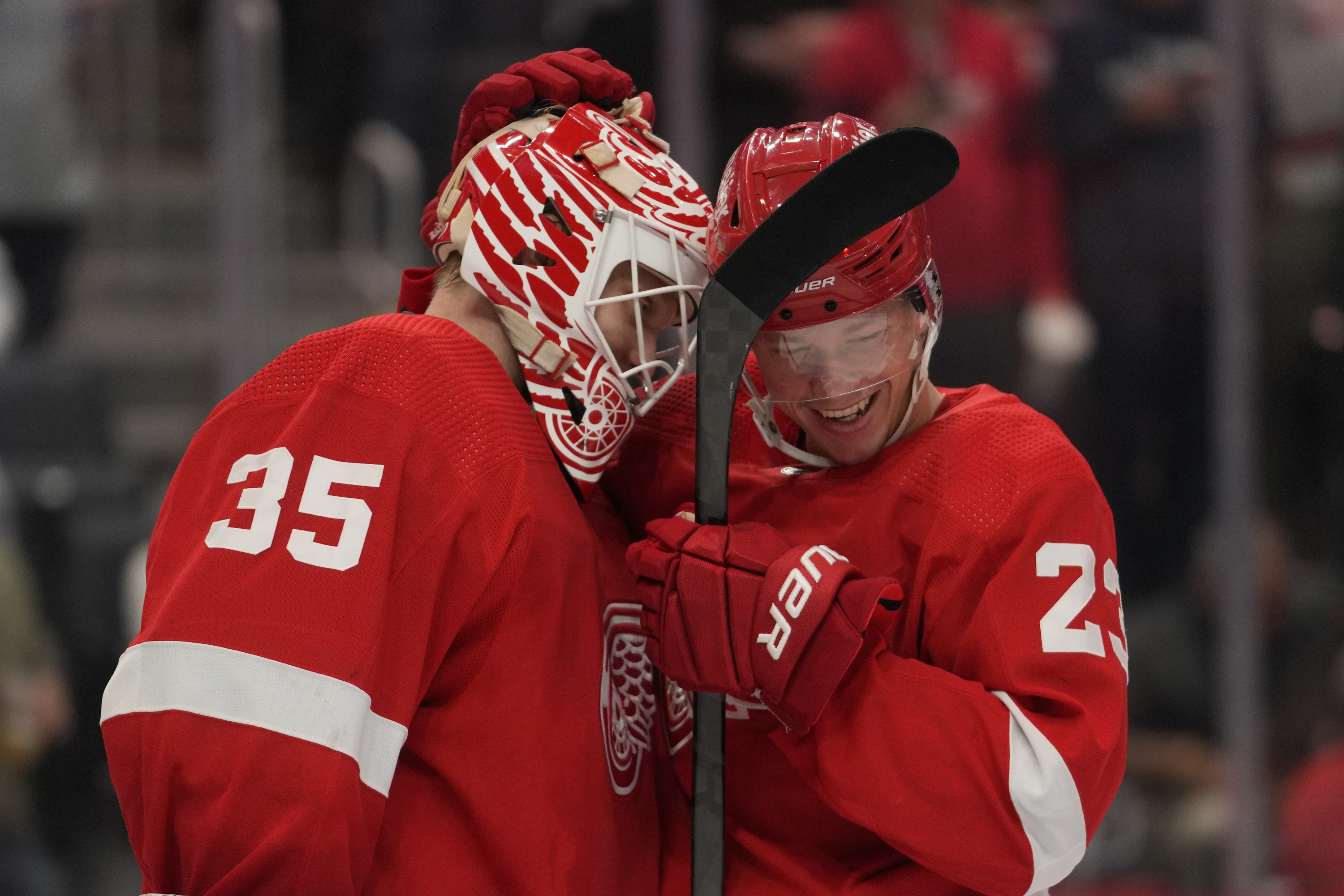 Ville Husso on going into the season as Detroit Red Wings' No. 1
