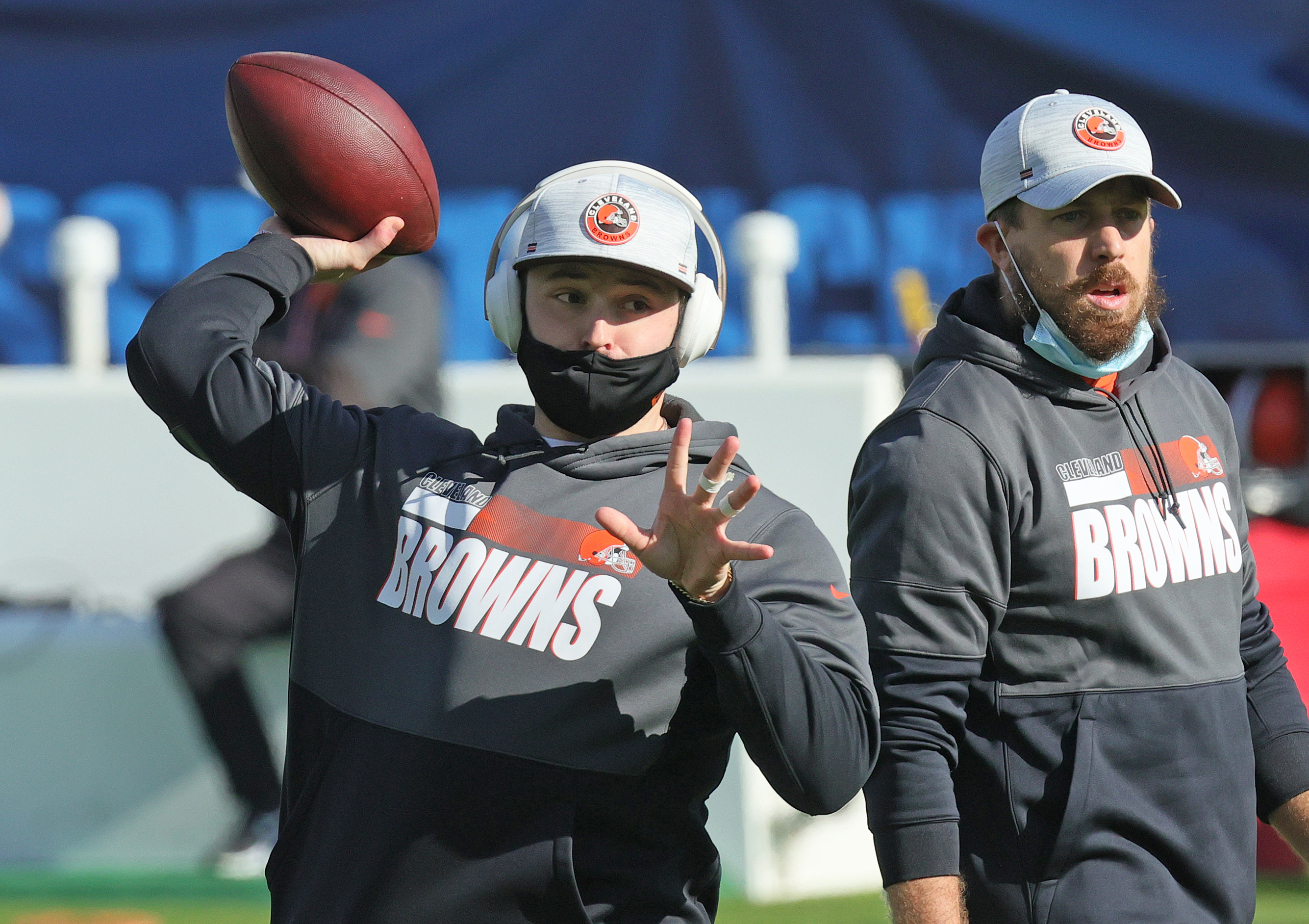 Baker Mayfield catches pass on trick play, ties Browns with NY Jets