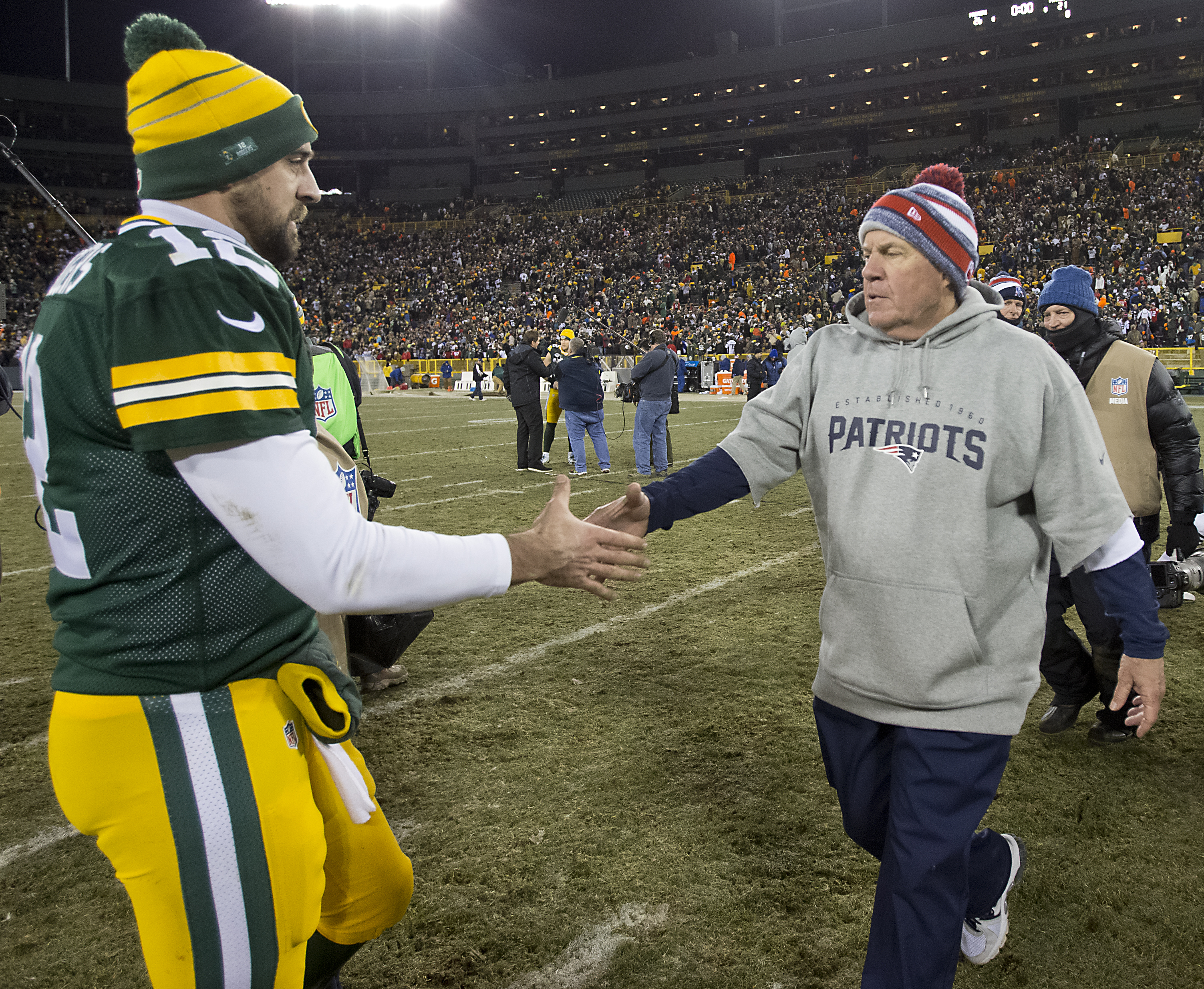 Bill Belichick not aware of any Patriots pursuit of Aaron Rodgers – Boston  Herald