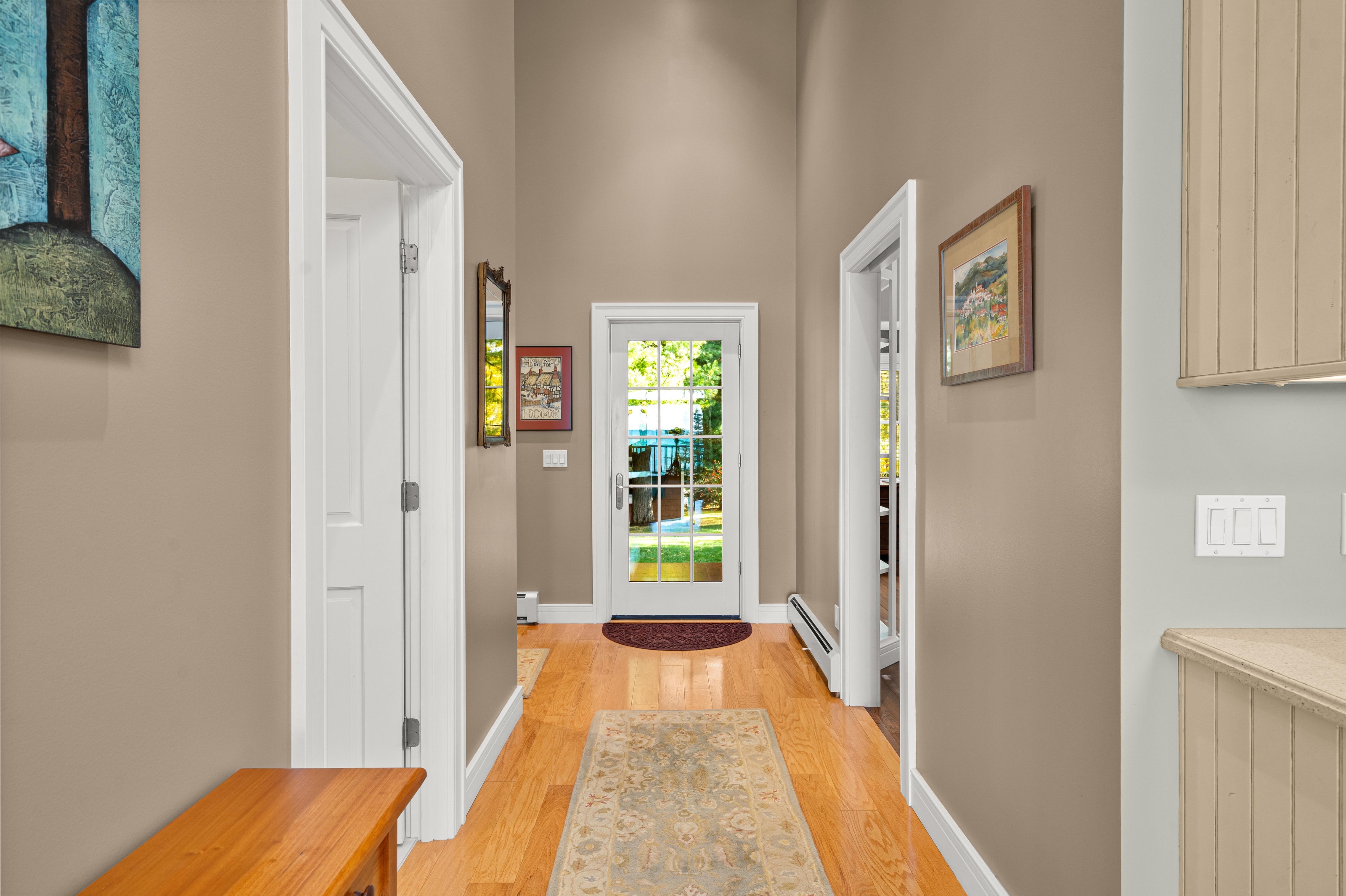 Interior photographs of 4093 Lake Shore Drive in Charlevoix, this gem is listed at $2,099,900 through Berkshire Hathaway HomeServices Michigan Real Estate – Traverse City and The Crane Group with associate broker Johnny Crane and his brother, co-listing agent Matt Crane.