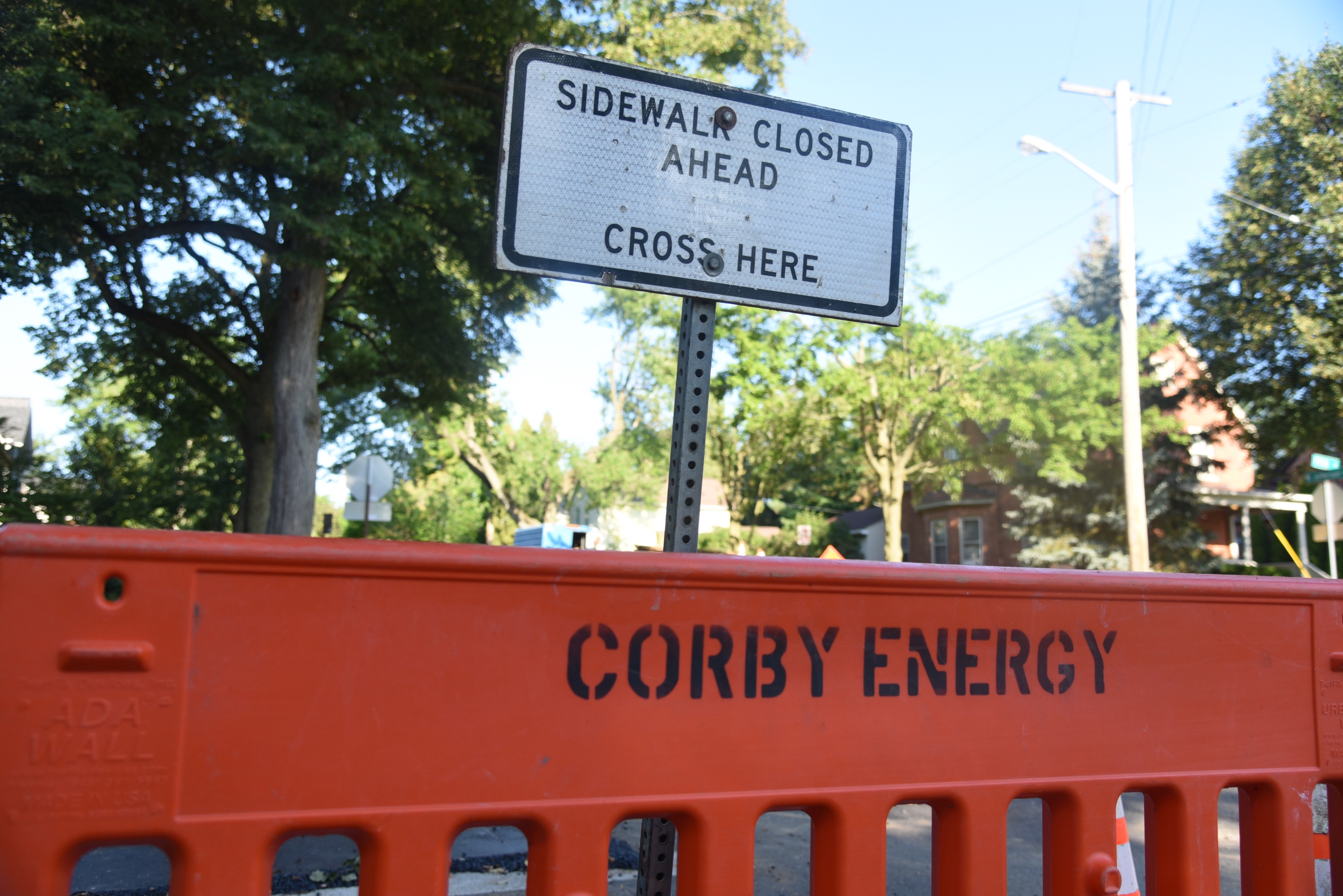 New gas lines installed in Ann Arbor's Old West Side neighborhood