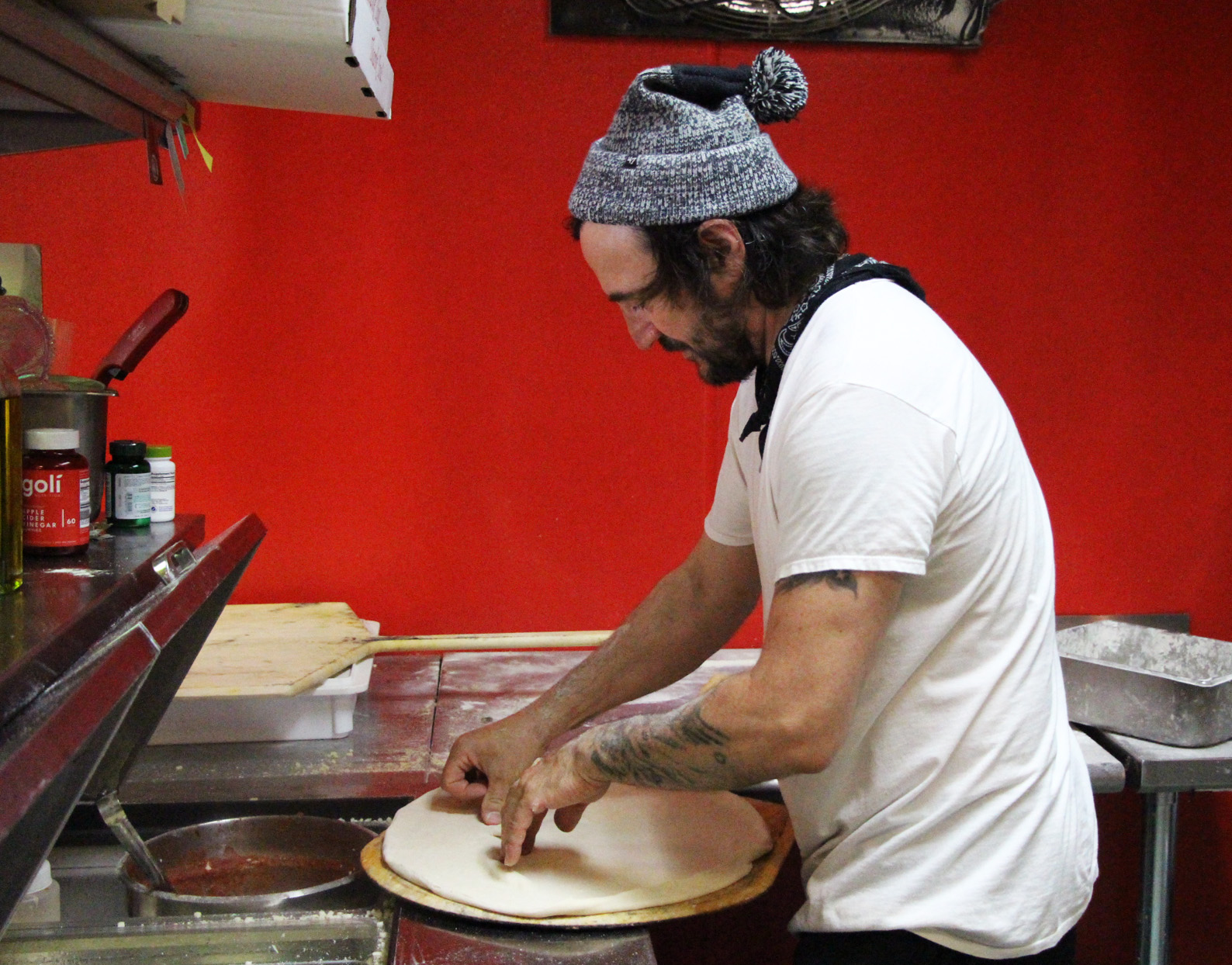 'I Love Frankies' specializes in New Yorkstyle pizza with wait times