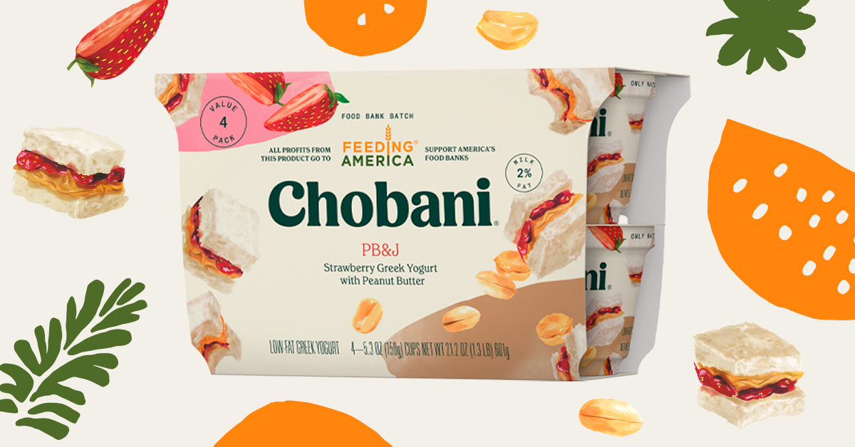 Chobani releases new Upstate NYmade yogurt to benefit Feeding America