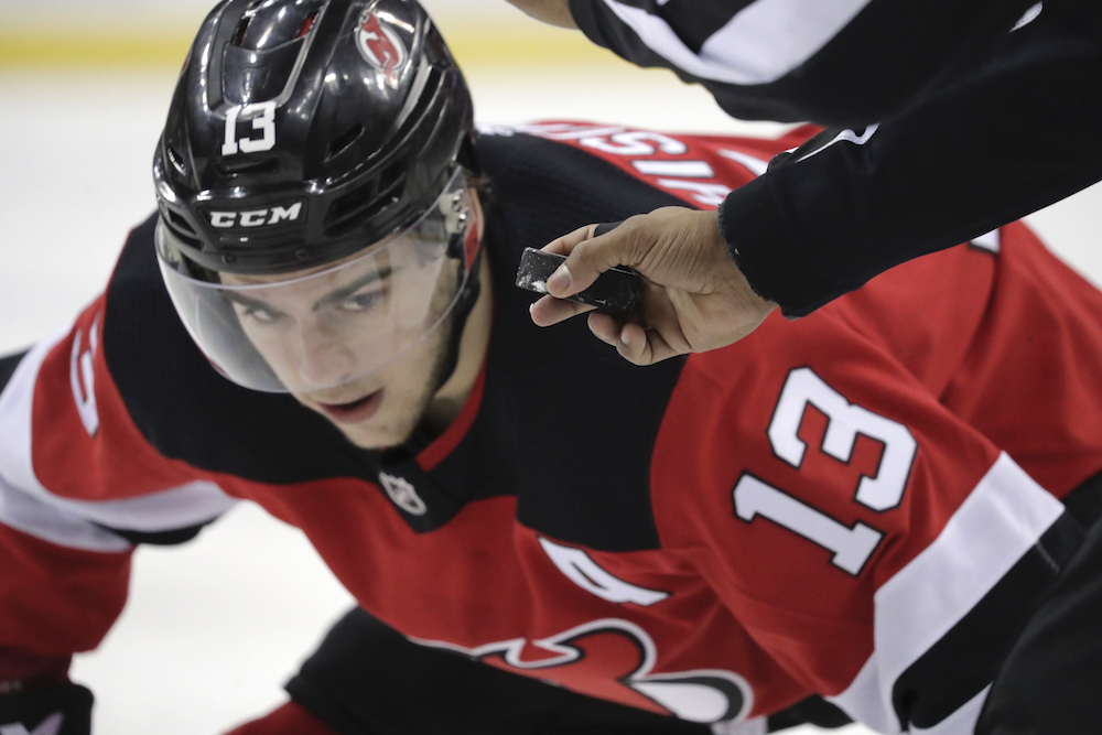 Devils' Nico Hischier suffers hamstring injury, will be re-evaluated in 10  days 