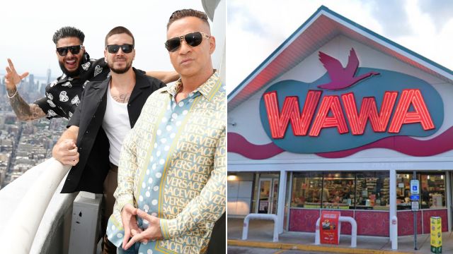 „Jersey Shore“ von MTV trifft Wawa in einer Pizza-Werbung, die in einem renommierten Geschäft gedreht wurde