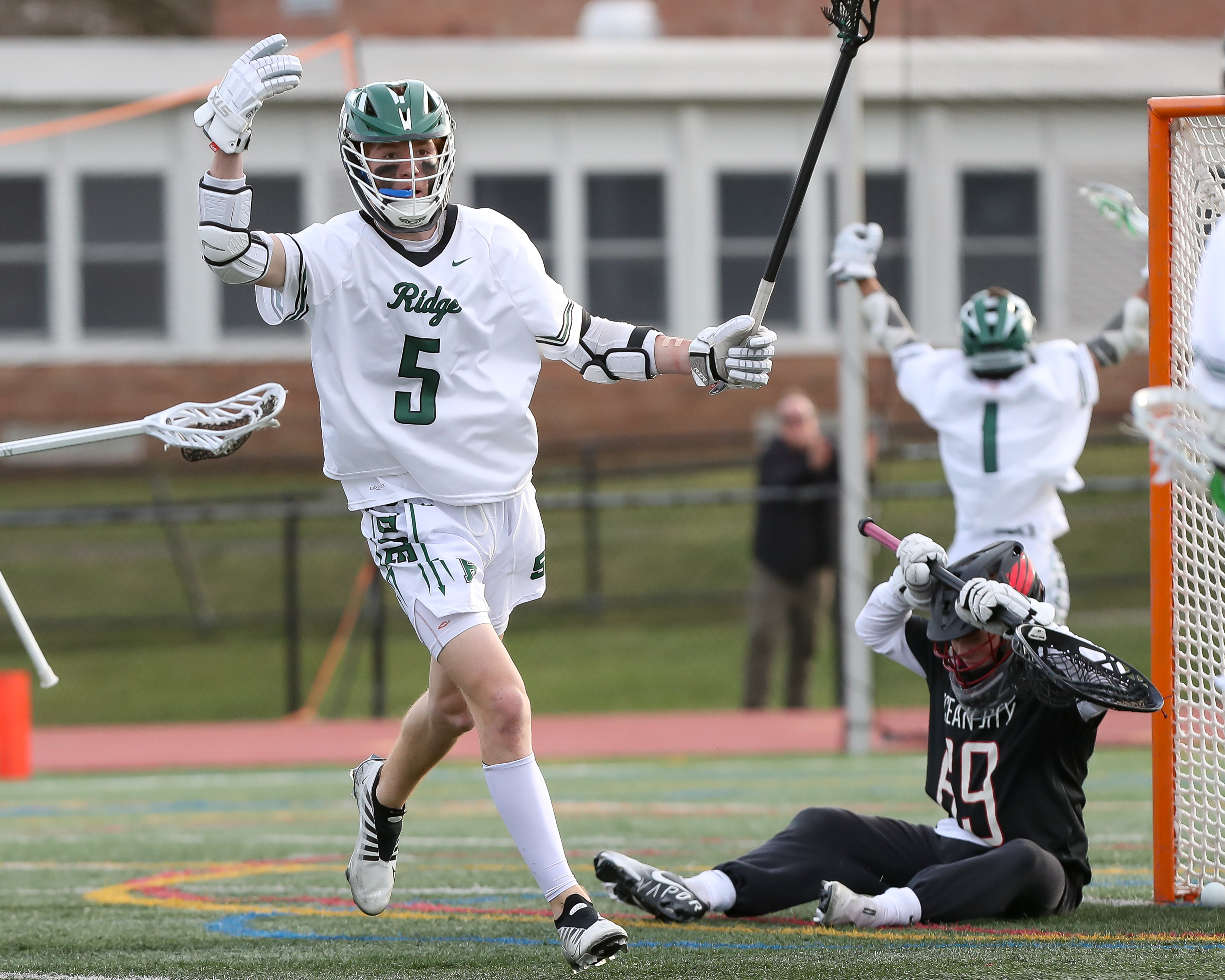 Boys Lacrosse: Ridge vs Ocean City at Ridge High School in Basking ...