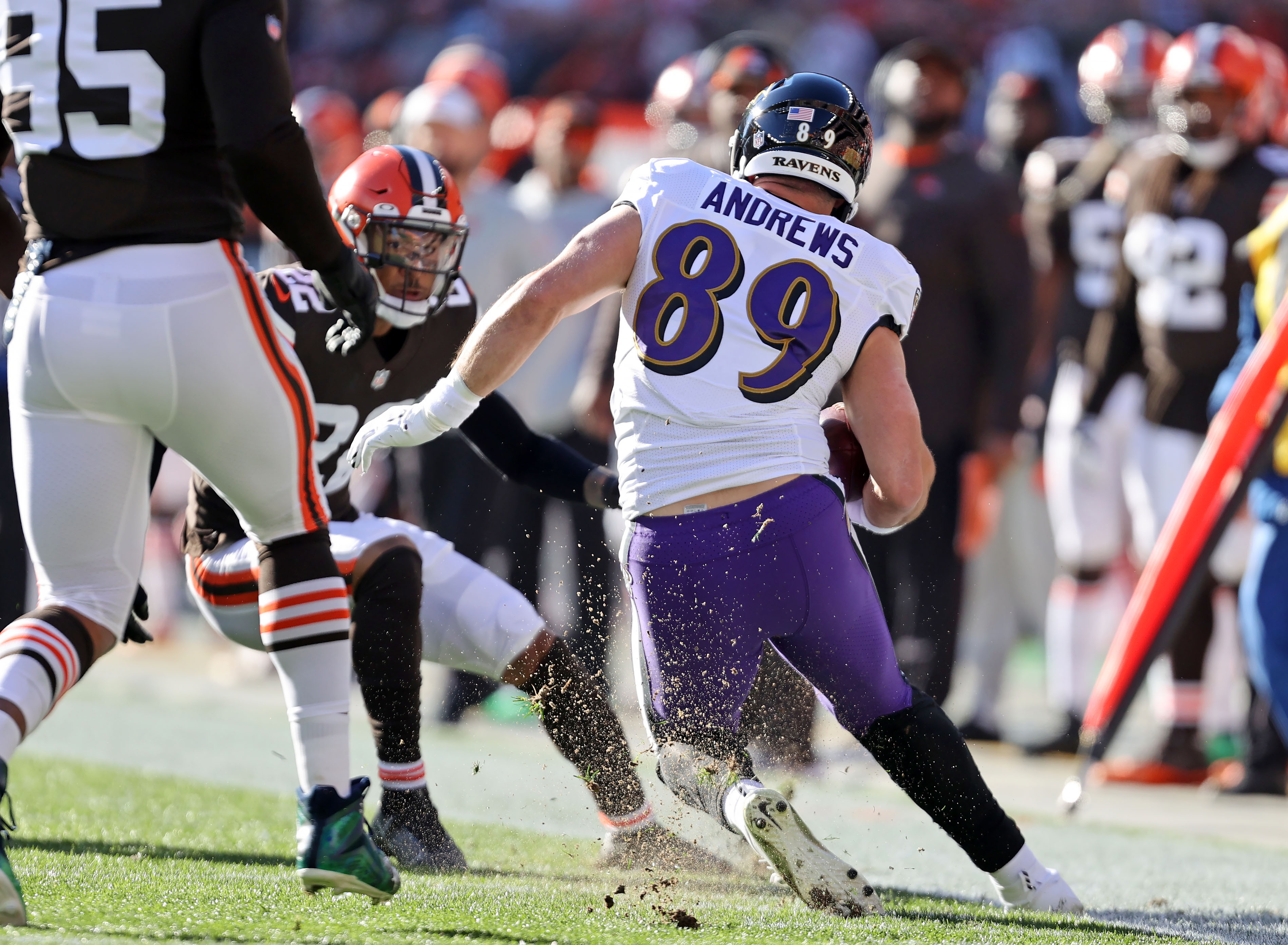 Former Warren Harding player Hjalte Froholdt expected to start for  Cleveland Browns on Sunday against Baltimore Ravens