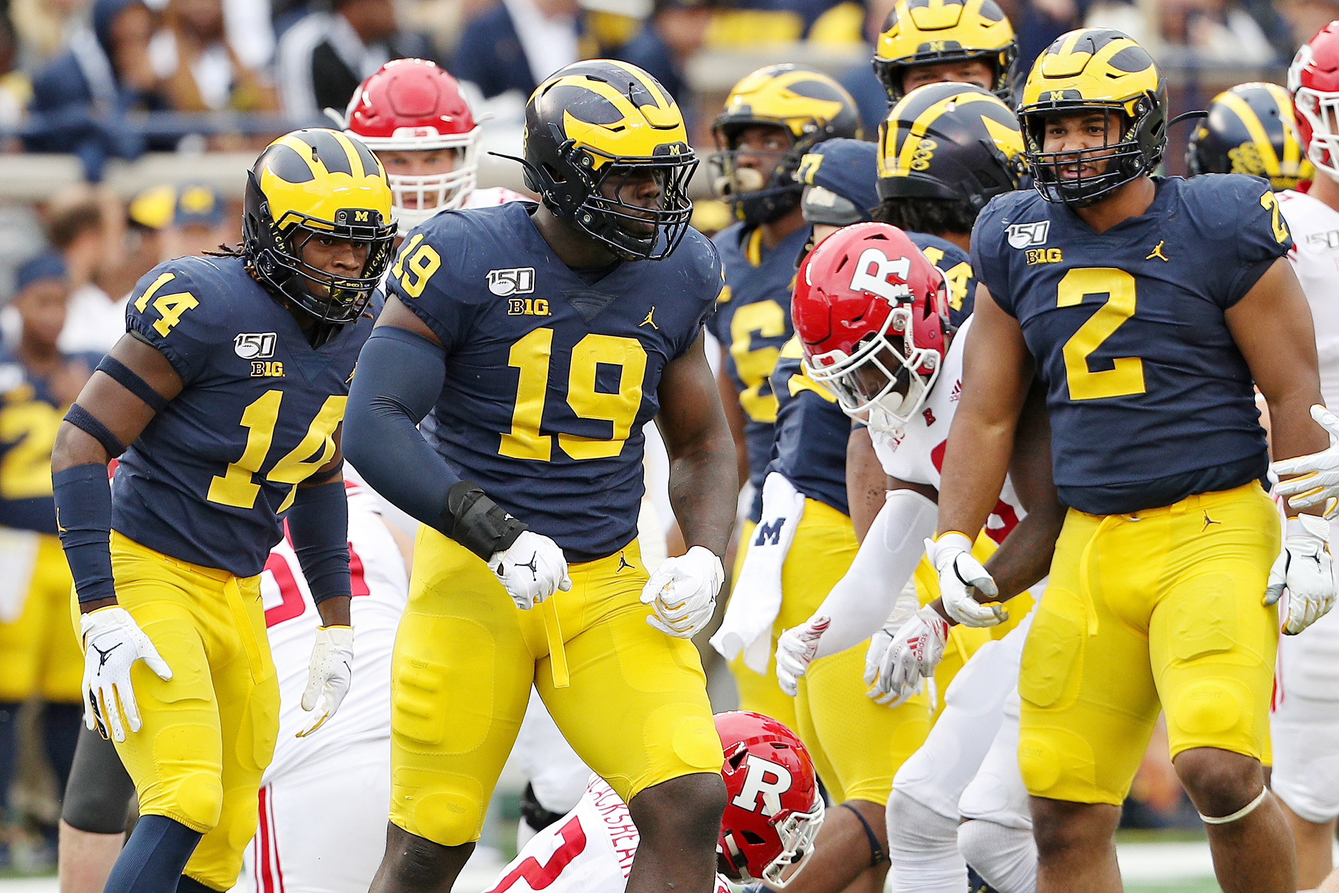 Michigan Wolverines football wideouts Nico Collins and Ronnie Bell will  give U-M a potent receiving duo in 2020.