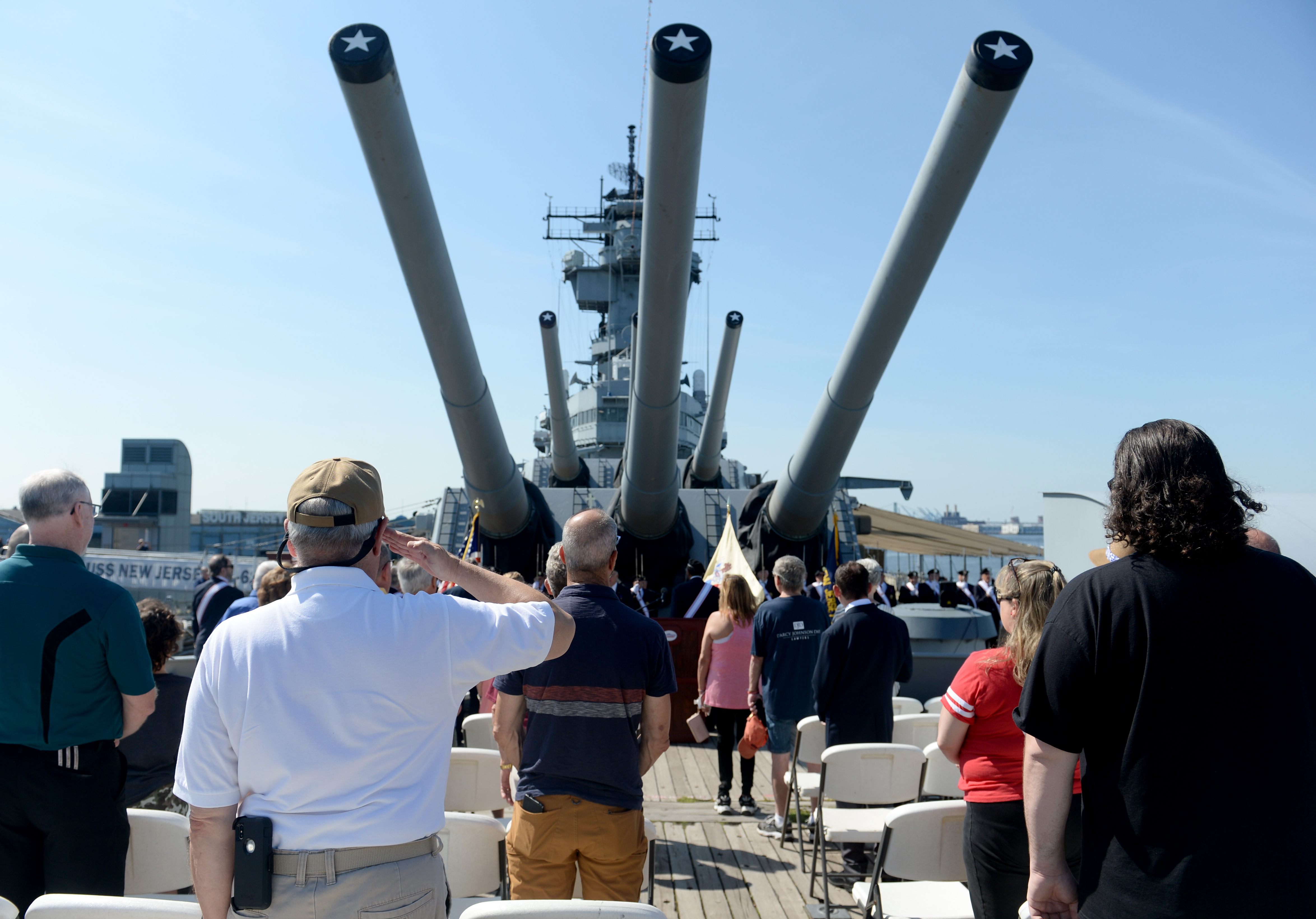 USS New Jersey docks in Camden – Trentonian