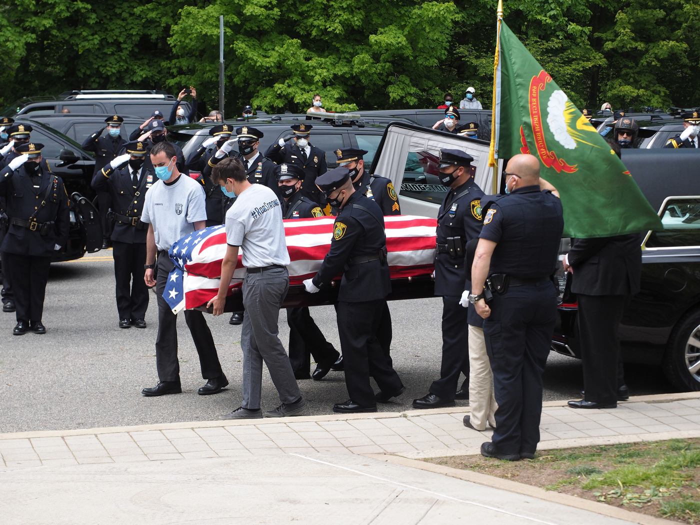Memorial service for beloved Glen Ridge police officer who succumbed to