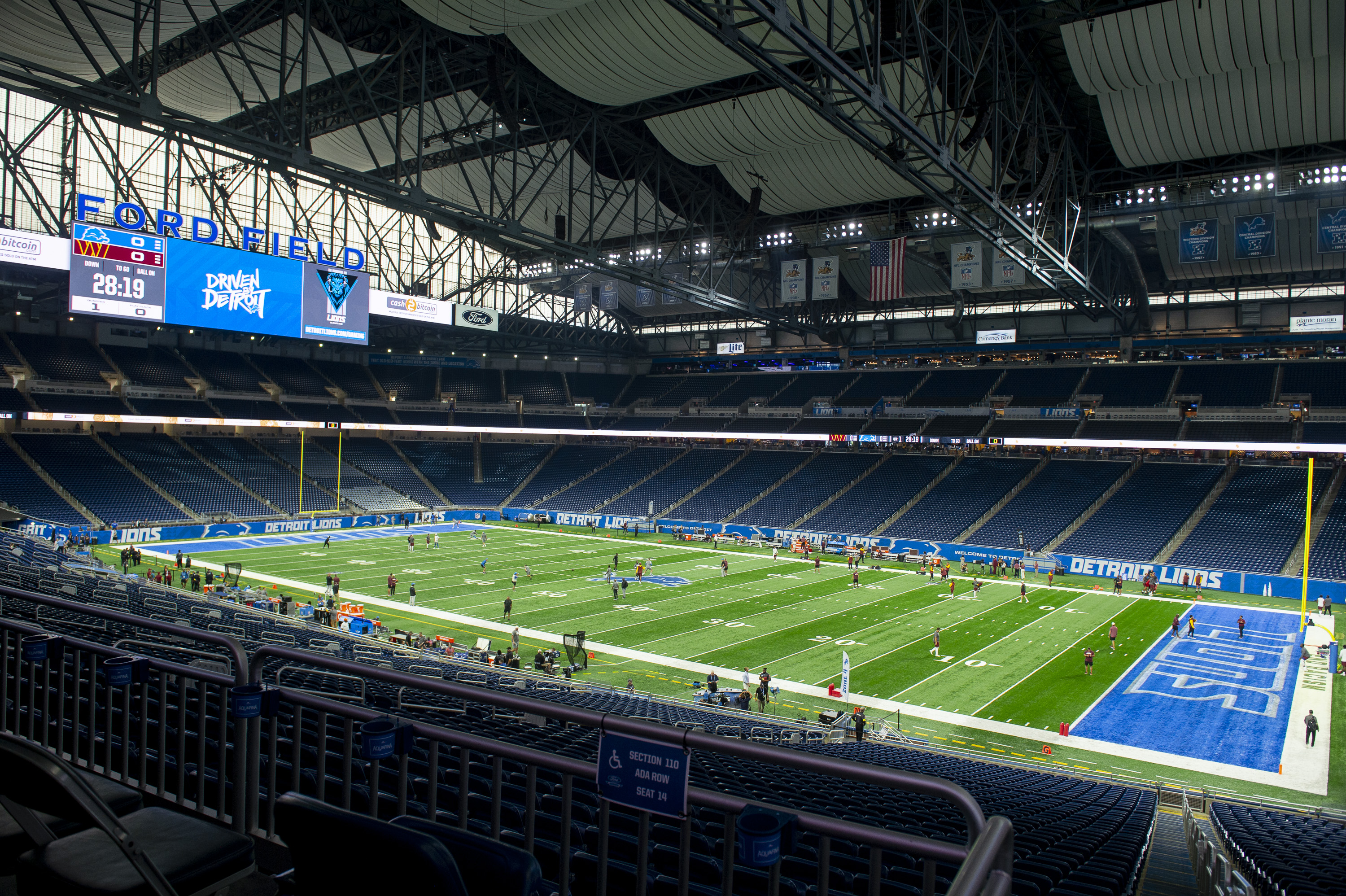 How BIG of an Advantage is Ford Field to the Detroit Lions? 