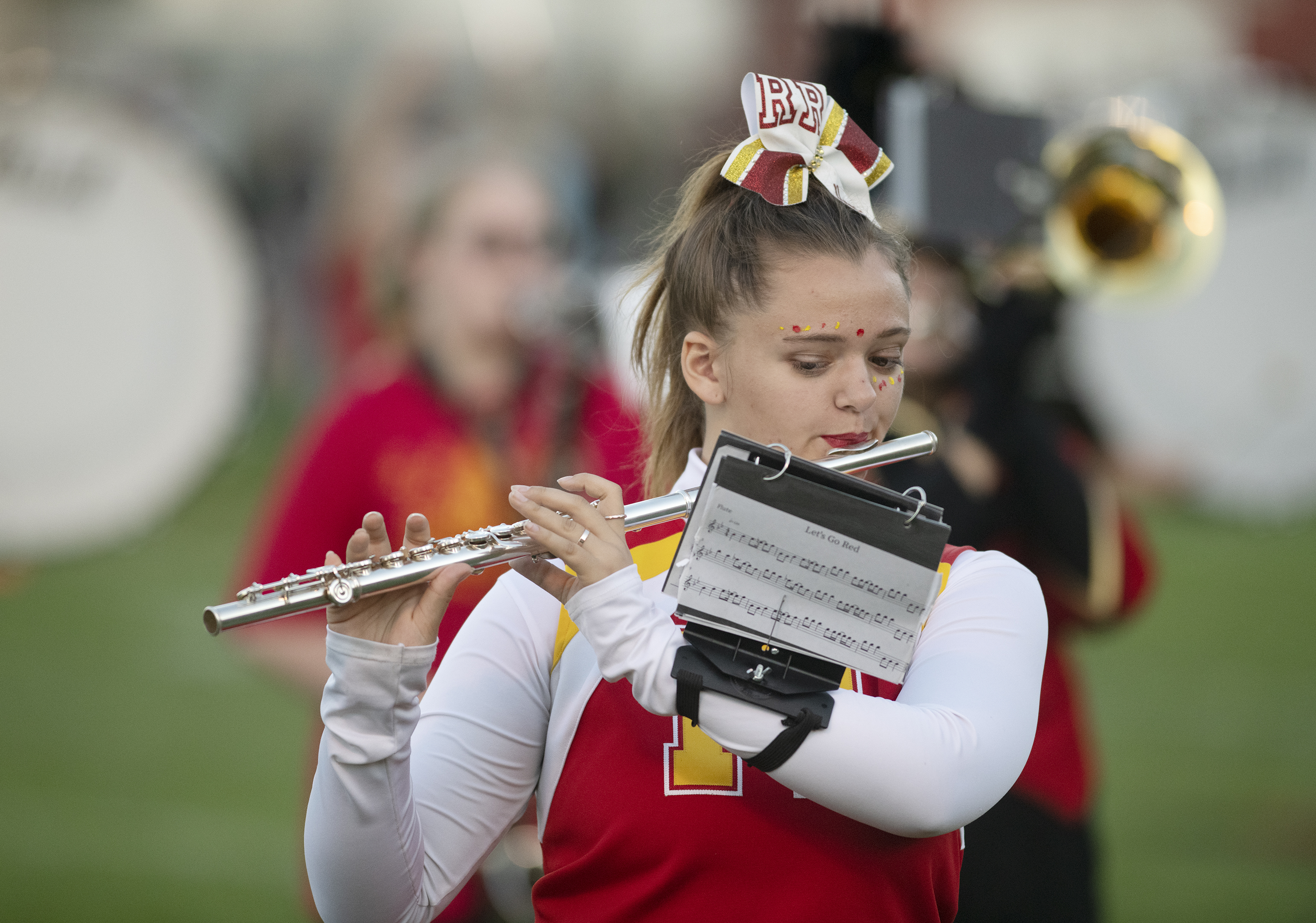 Louisiana Girl, 14, Pulls Double Duty as Cheerleader and Football