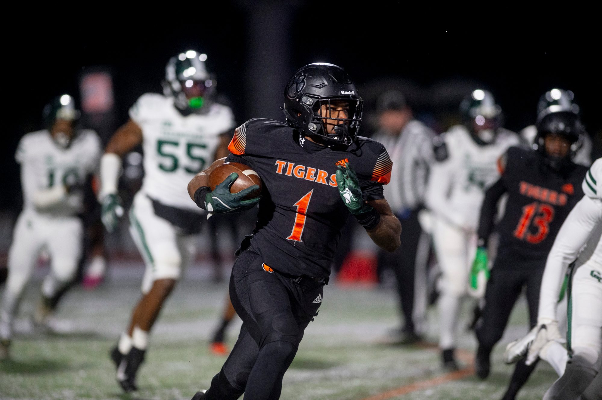 Belleville vs. Cass Tech state semifinal football
