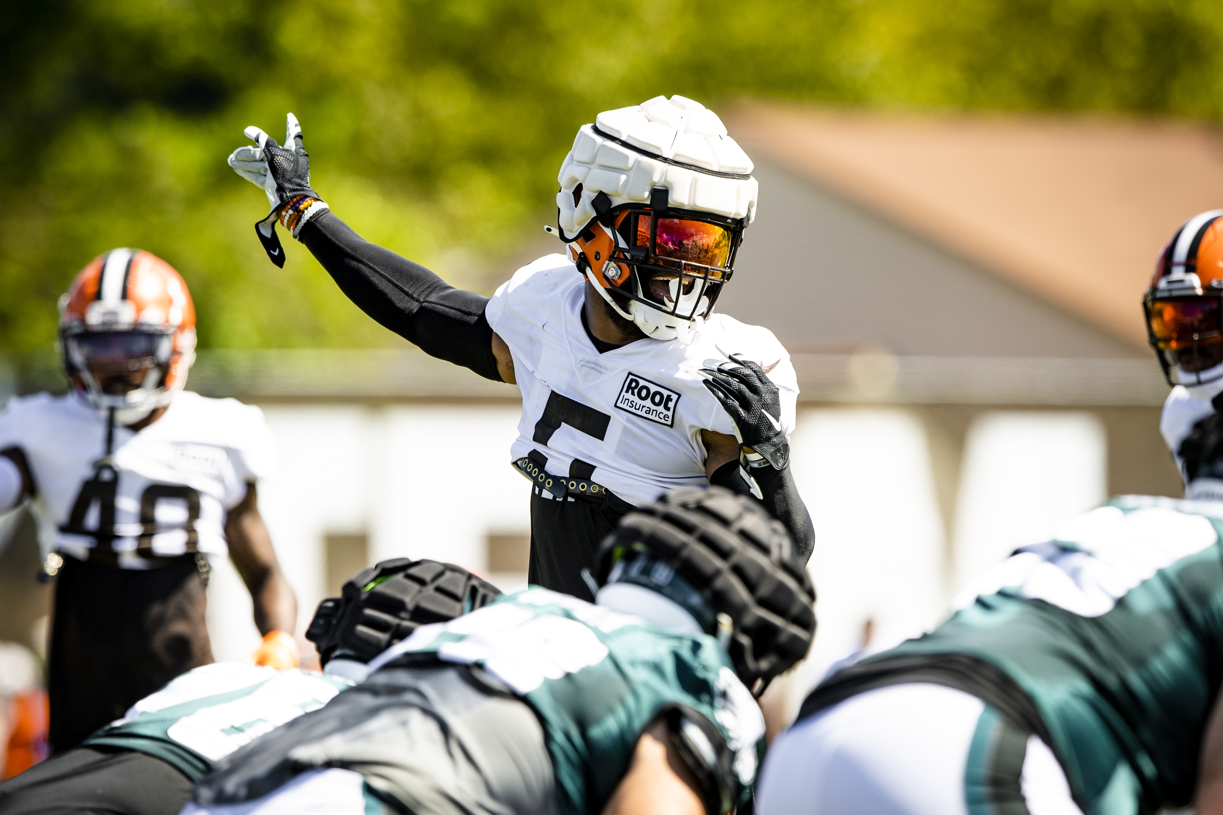 Cleveland Browns joint training camp with the Philadelphia Eagles on Day  15, August 18, 2022 