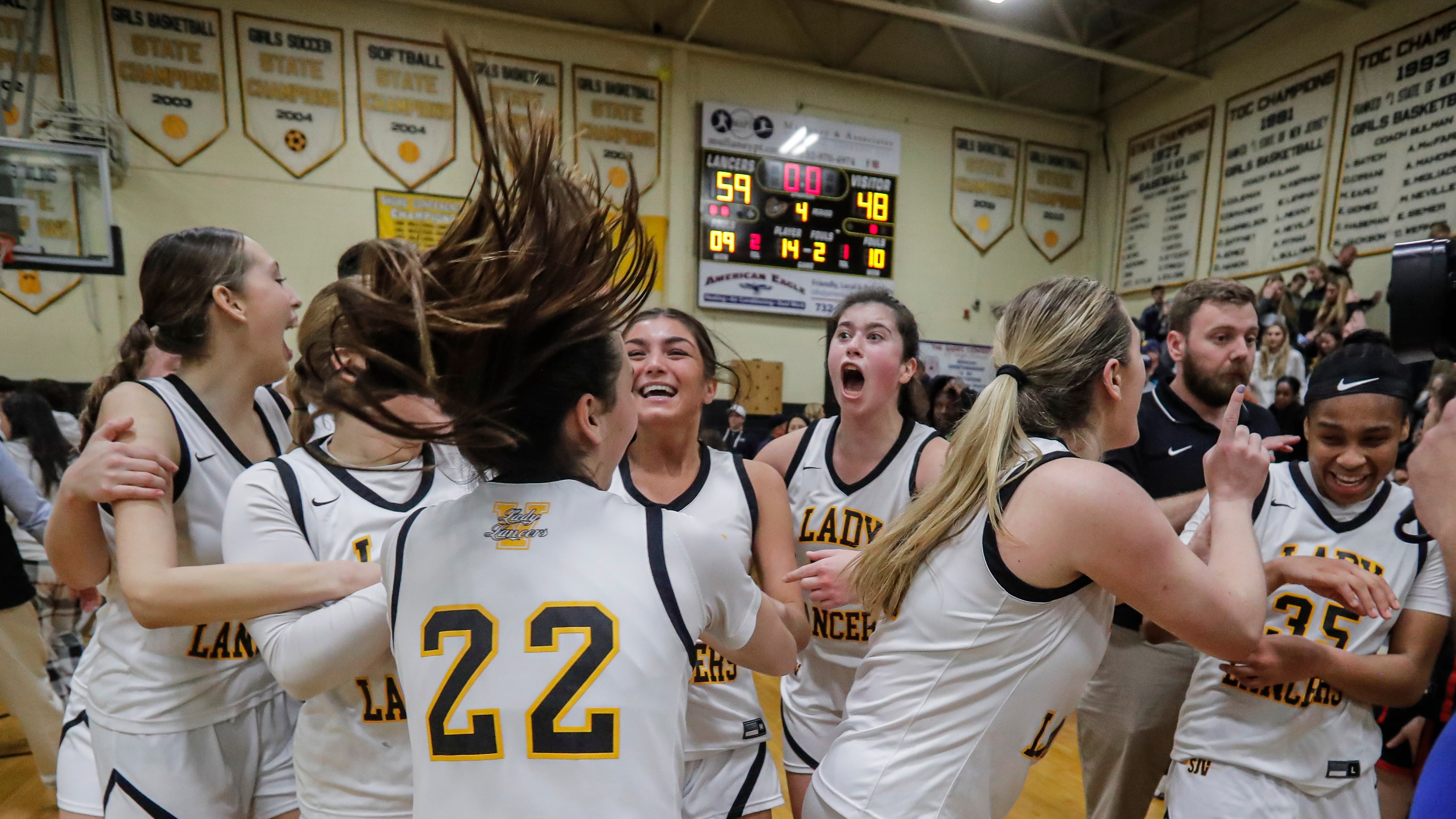 Lady Lancers and Coach Dawn Karpell Make History - Community Magazine