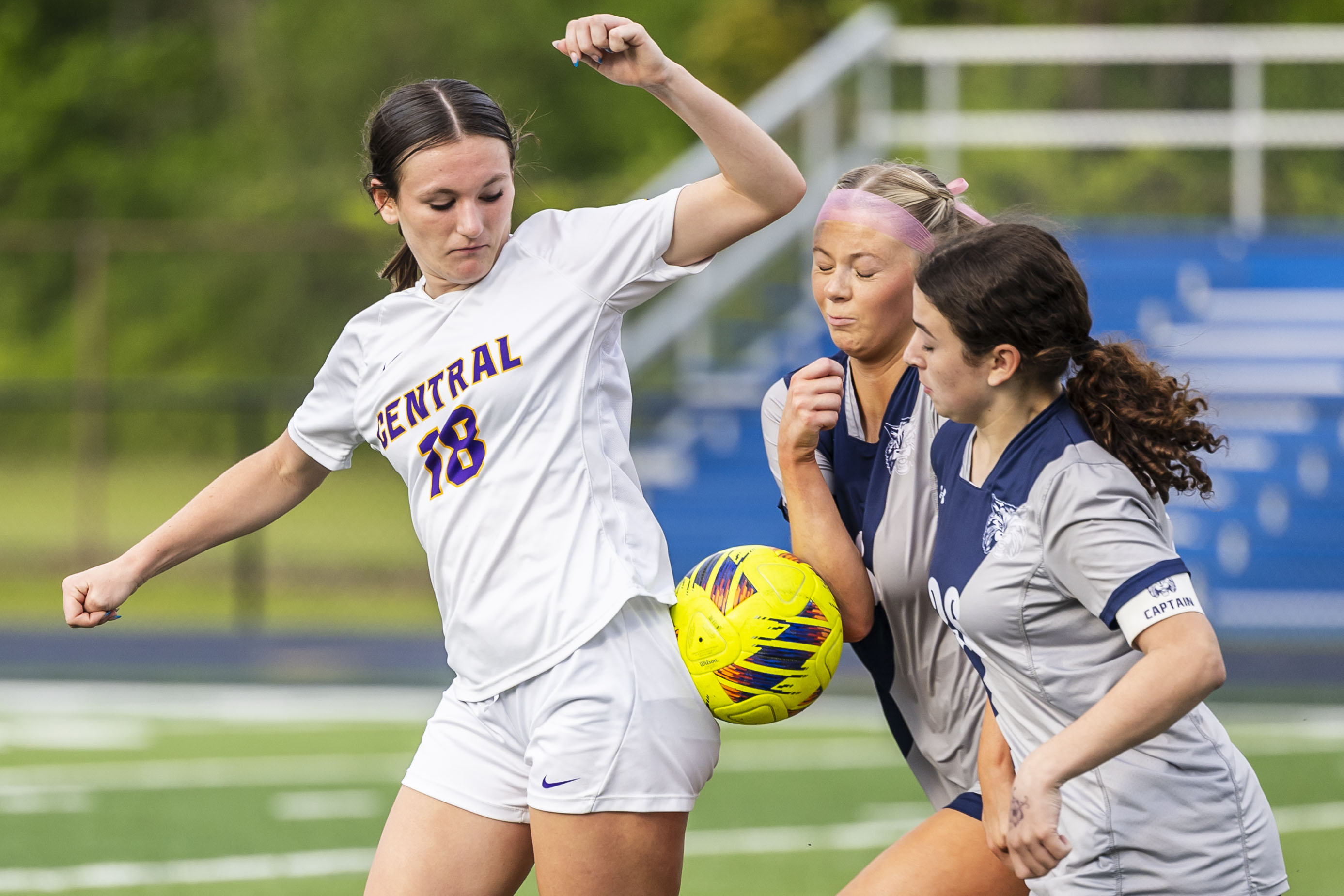 John Glenn girls soccer defeats Bay City Central in Division 2 district ...