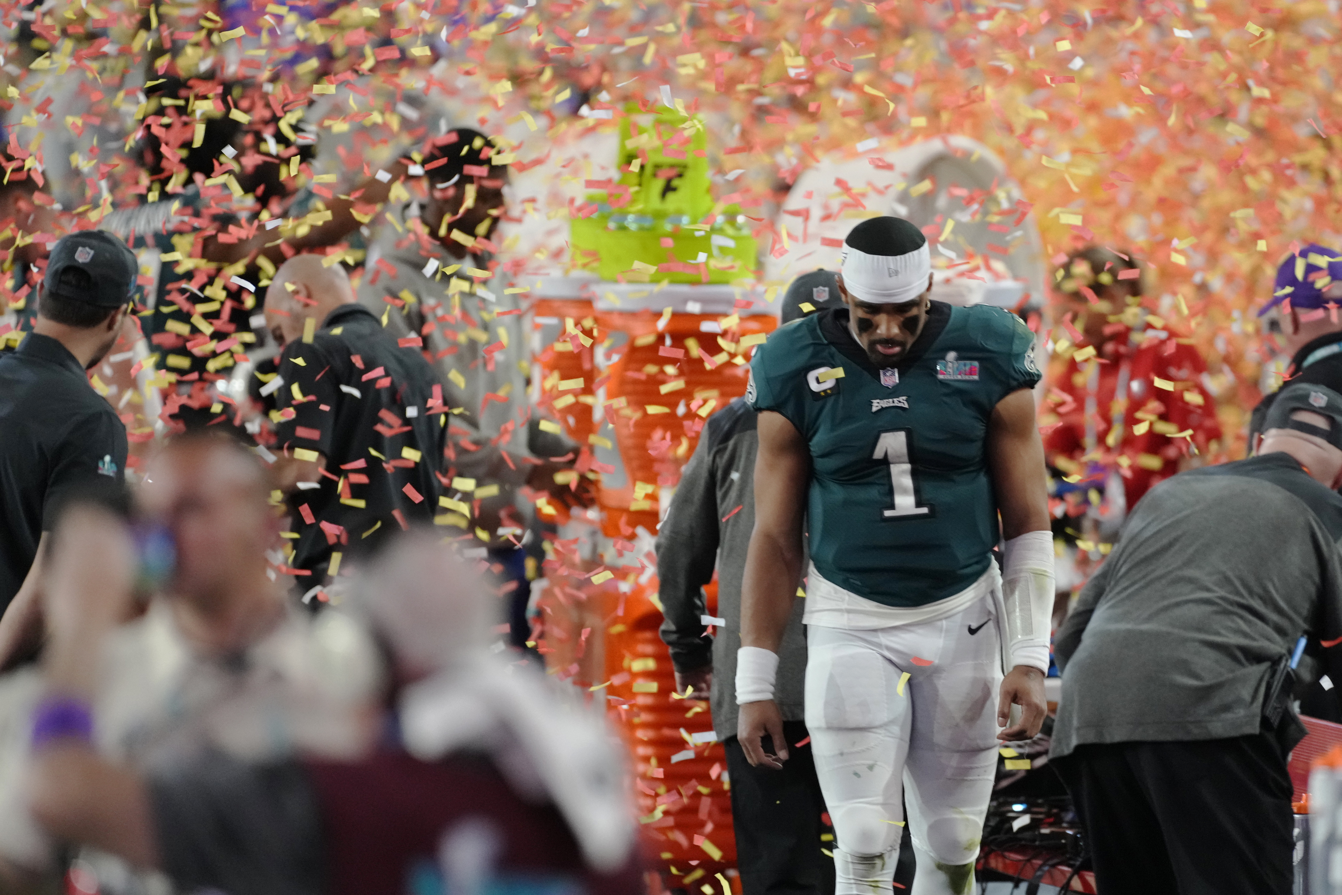 Jalen Hurts' brilliant Super Bowl effort falls short for Philadelphia  Eagles 