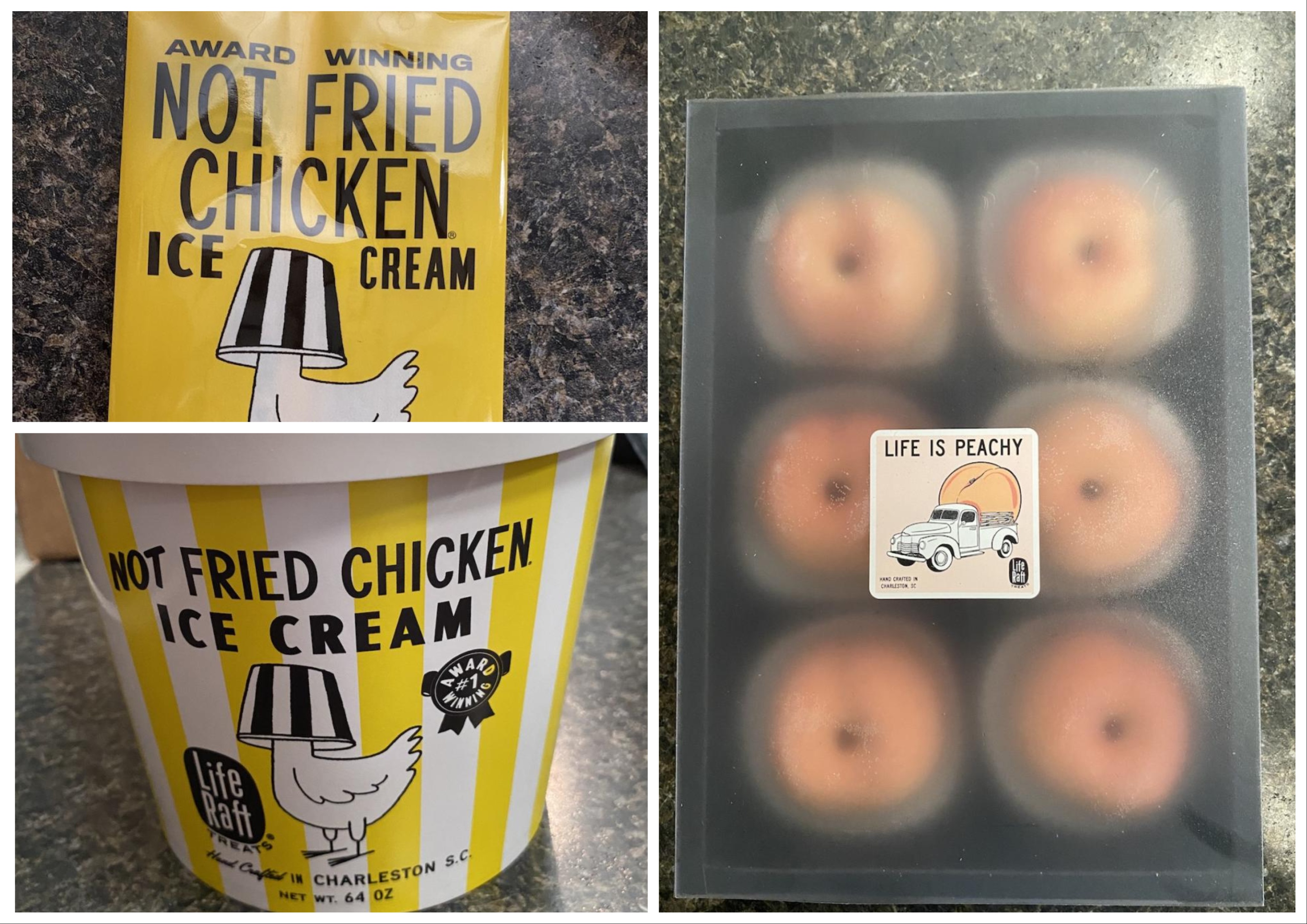 Life Raft Treats recalls ice cream products, Not Fried Chicken