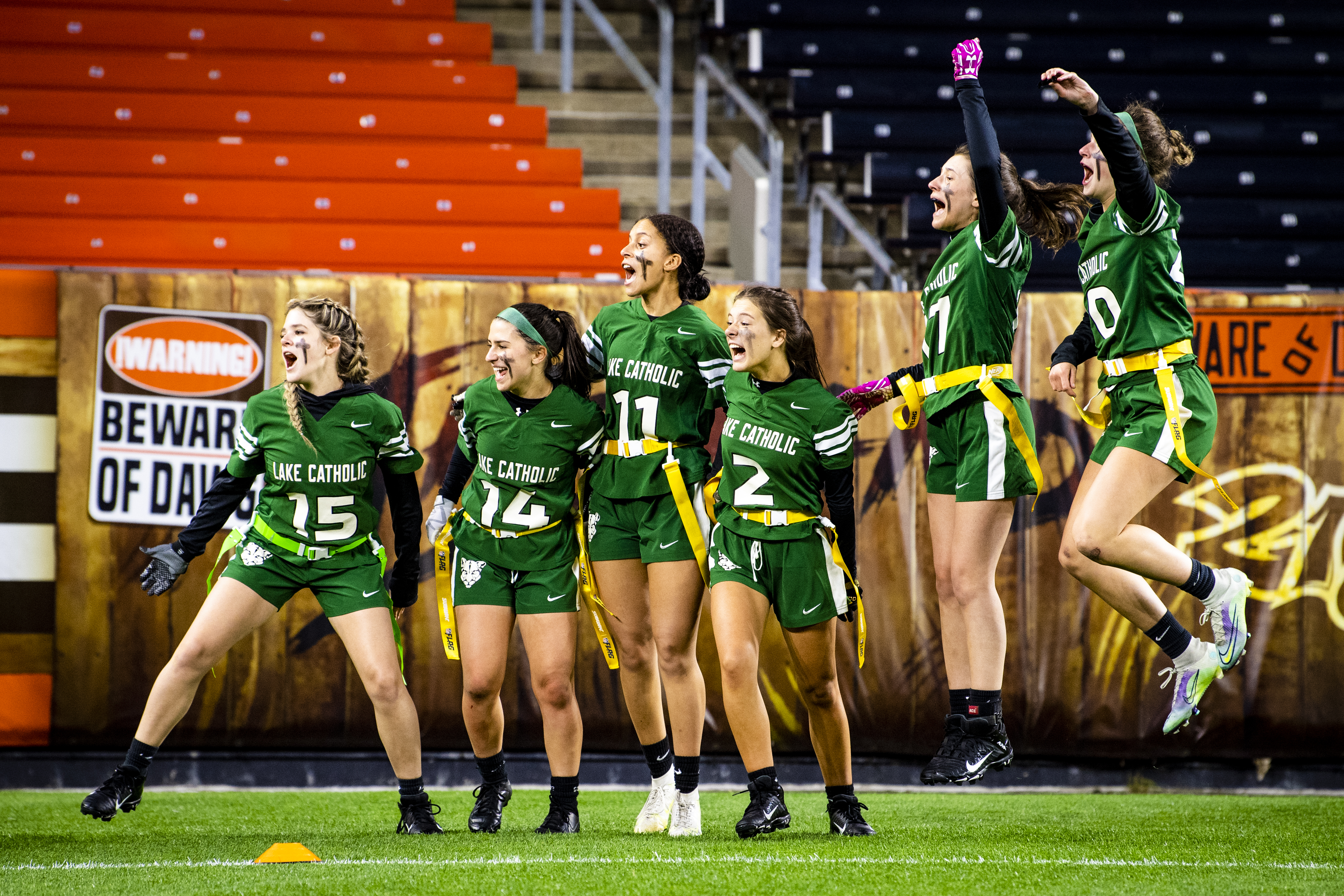 Flag Football- Girls - Lake Catholic High School