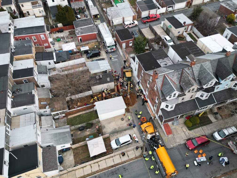 Worker rescued from trench collapse after 8 hours as temperatures ...