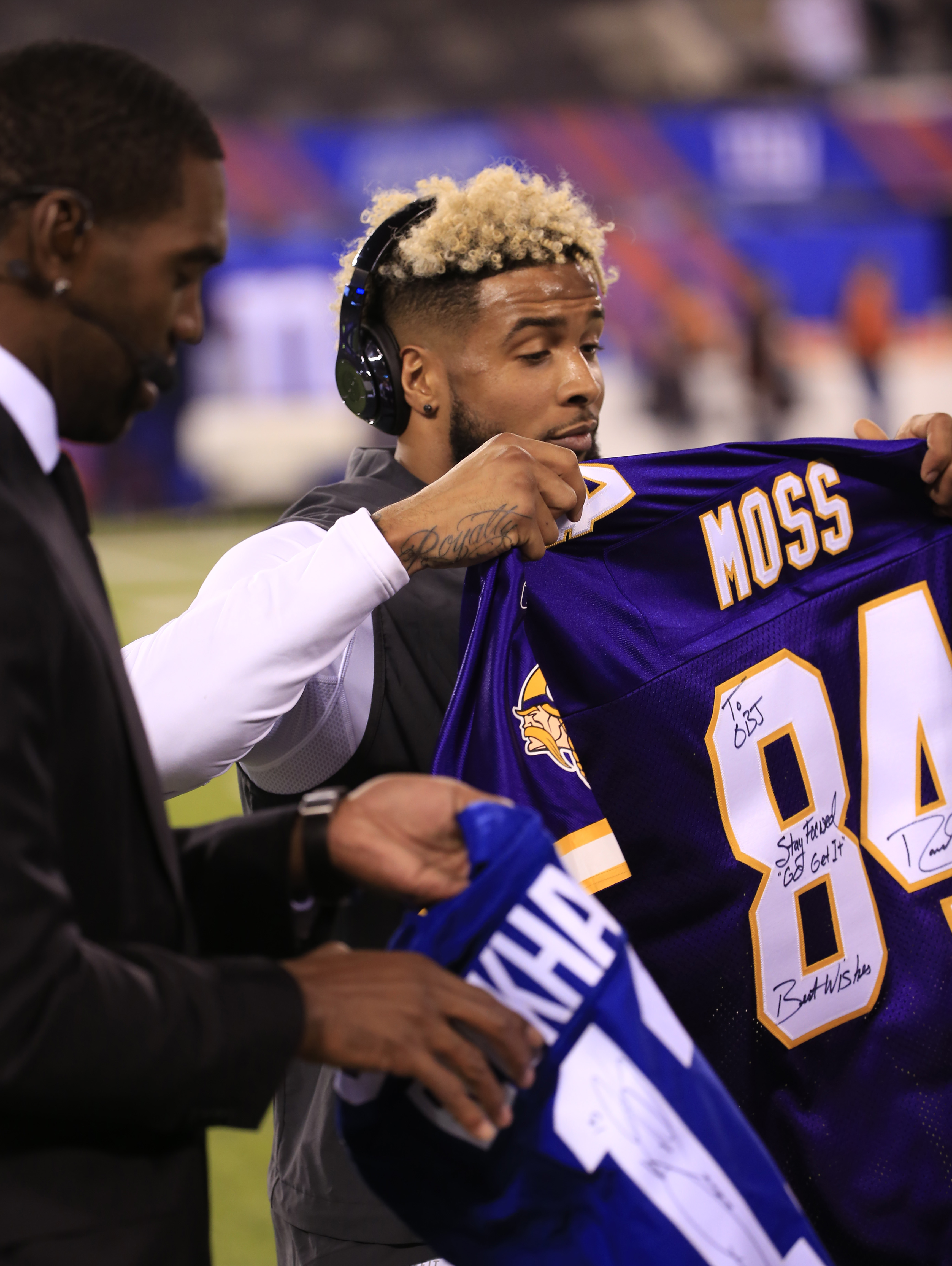 Odell Beckham Jr.'s contract was held up over jersey number dispute