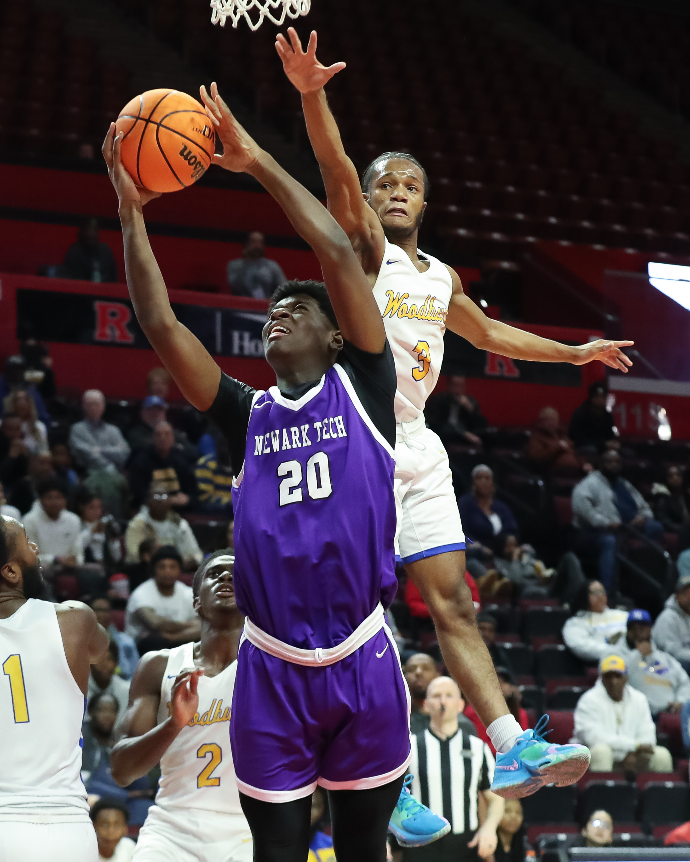 Boys Basketball: Newark Tech vs Woodbury in boys basketball NJSIAA ...