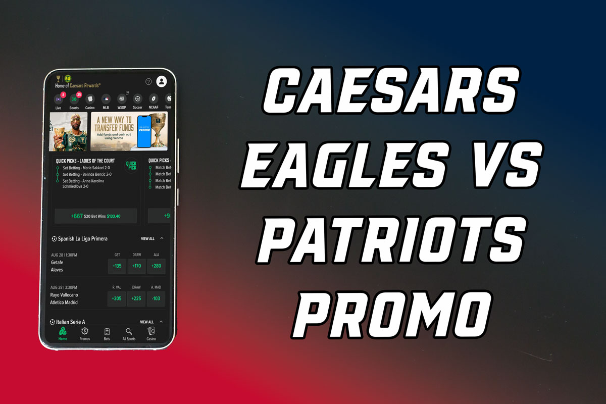 Caesars Sportsbook NFL Promo Offers Insane Free Bet, NFL Jersey