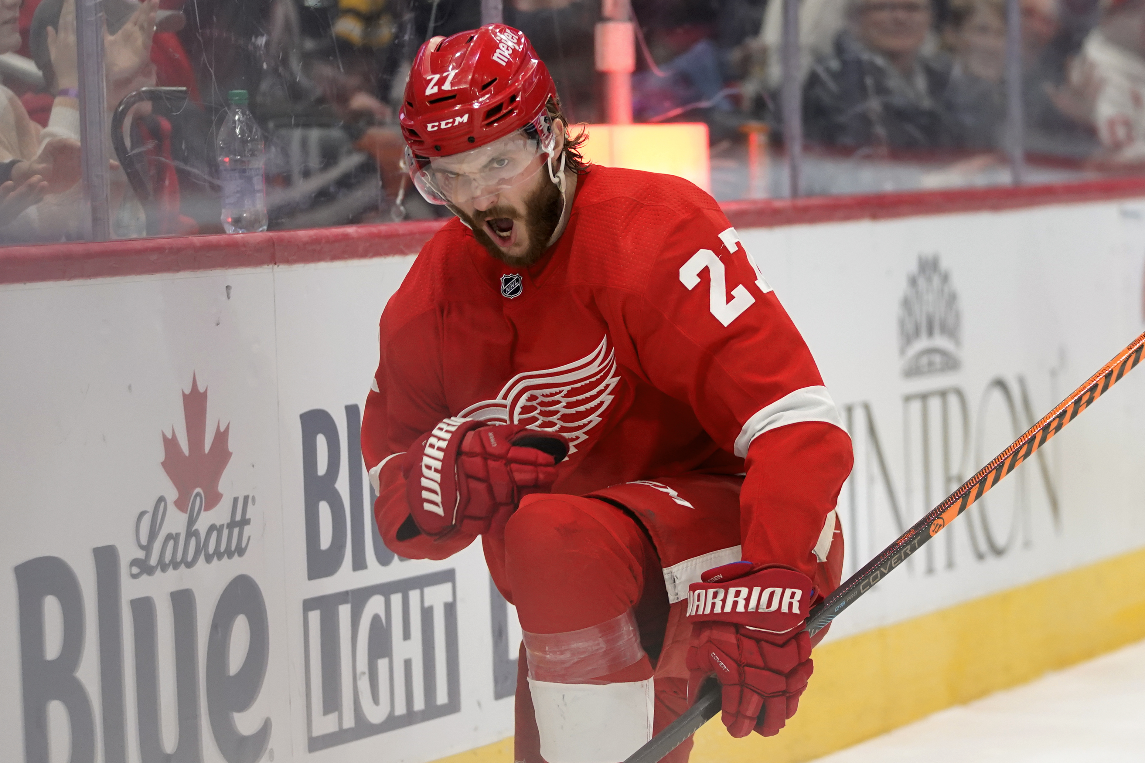 Red Wings excited to see impact a healthy Michael Rasmussen can