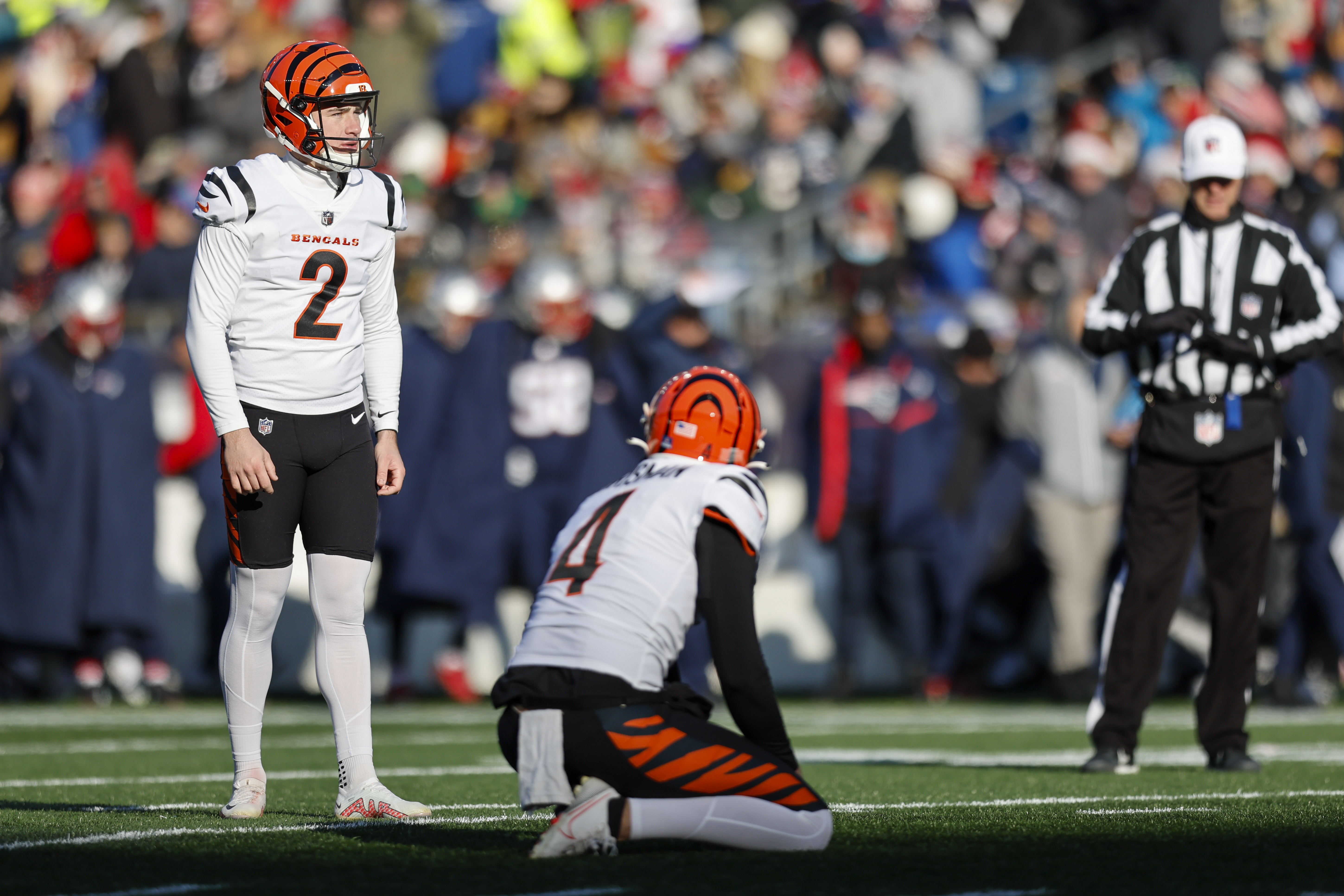 Bengals kicker Evan McPherson always stays cool, even in high pressure  situations