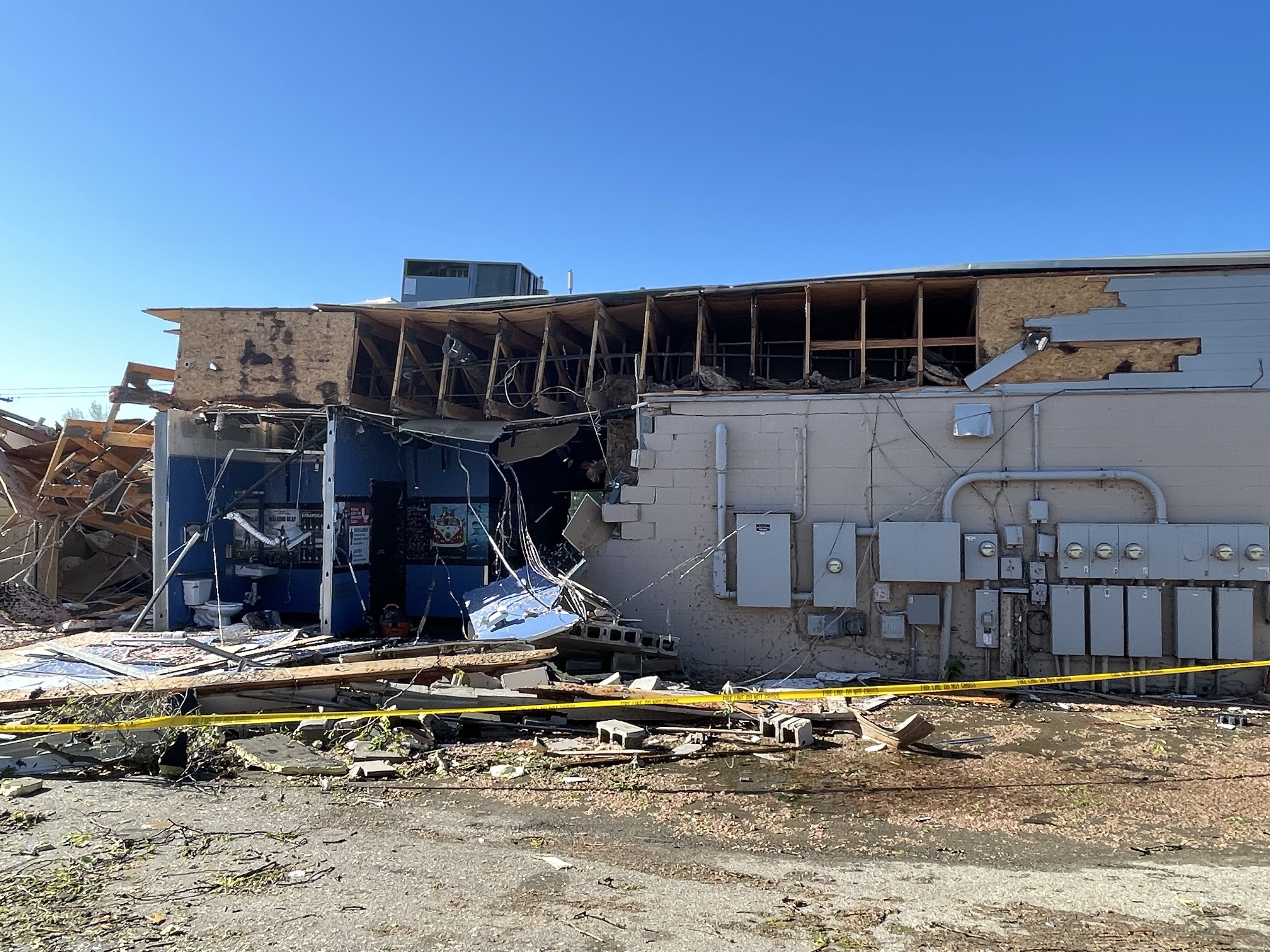 Tornado damage to businesses on Centre Avenue - mlive.com