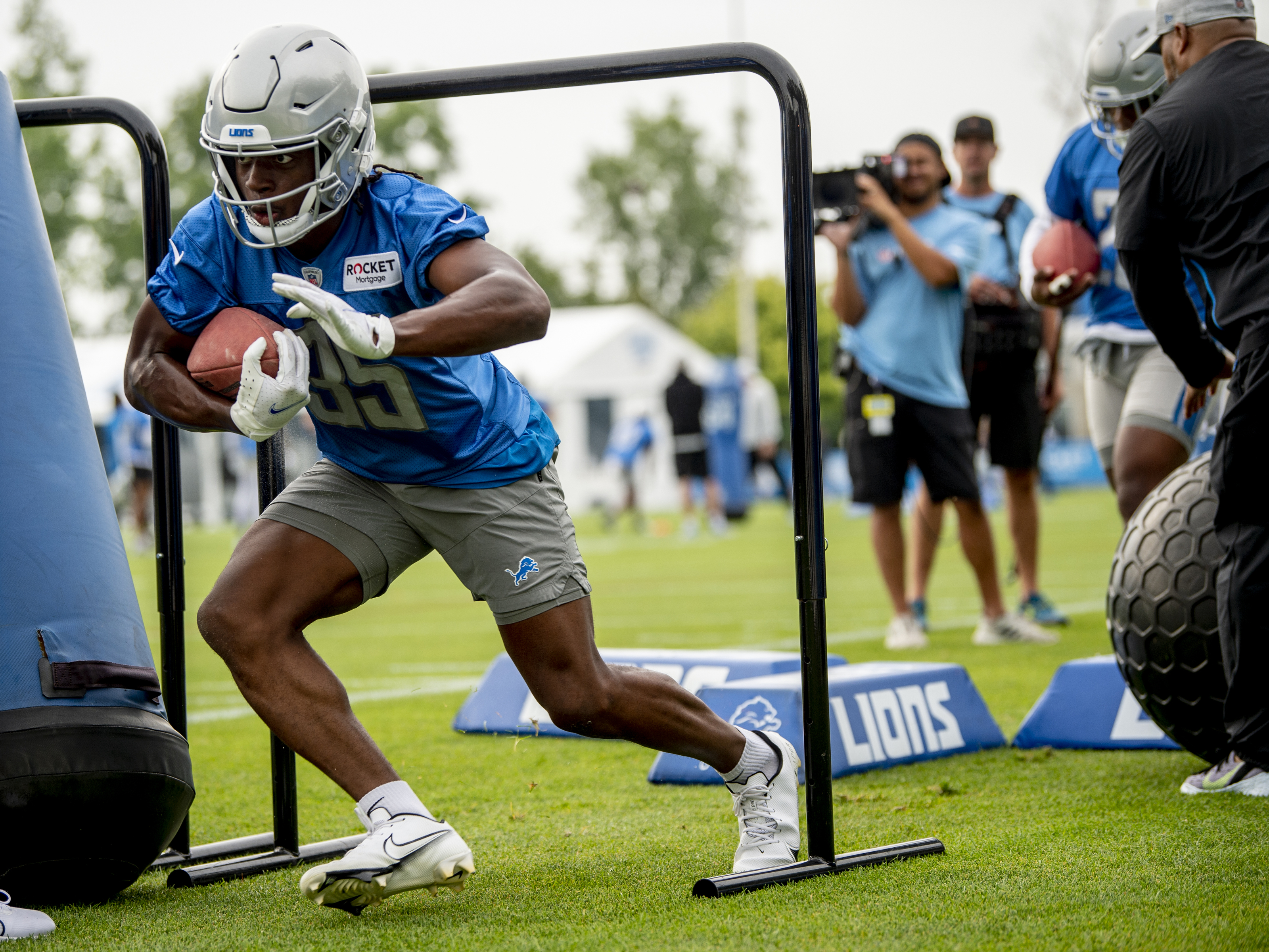 Detroit Lions' Godwin Igwebuike: God told me, 'You're going to play RB'