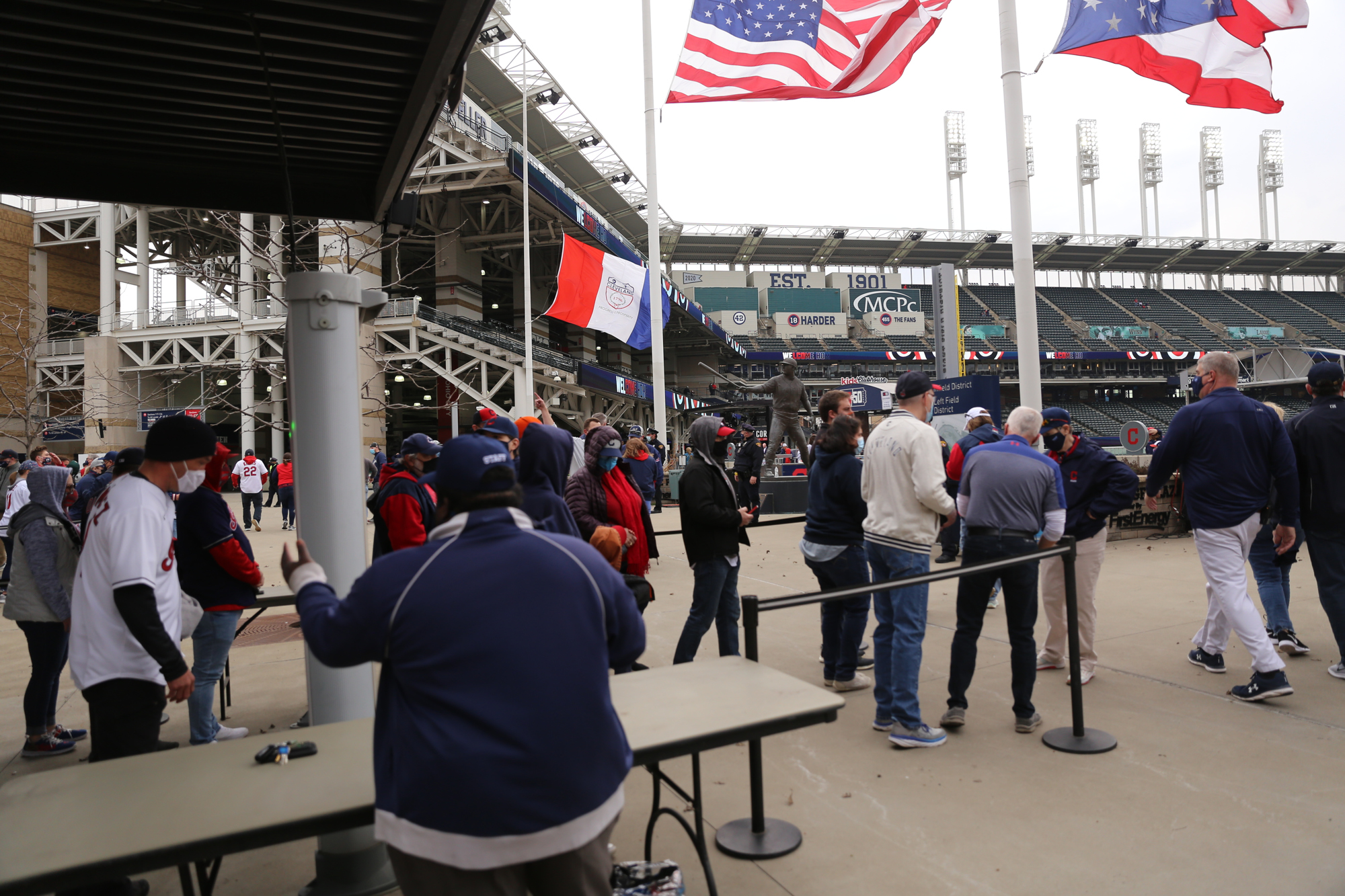 Dollar Dog Night at the Cleveland Indians game. I think I want my