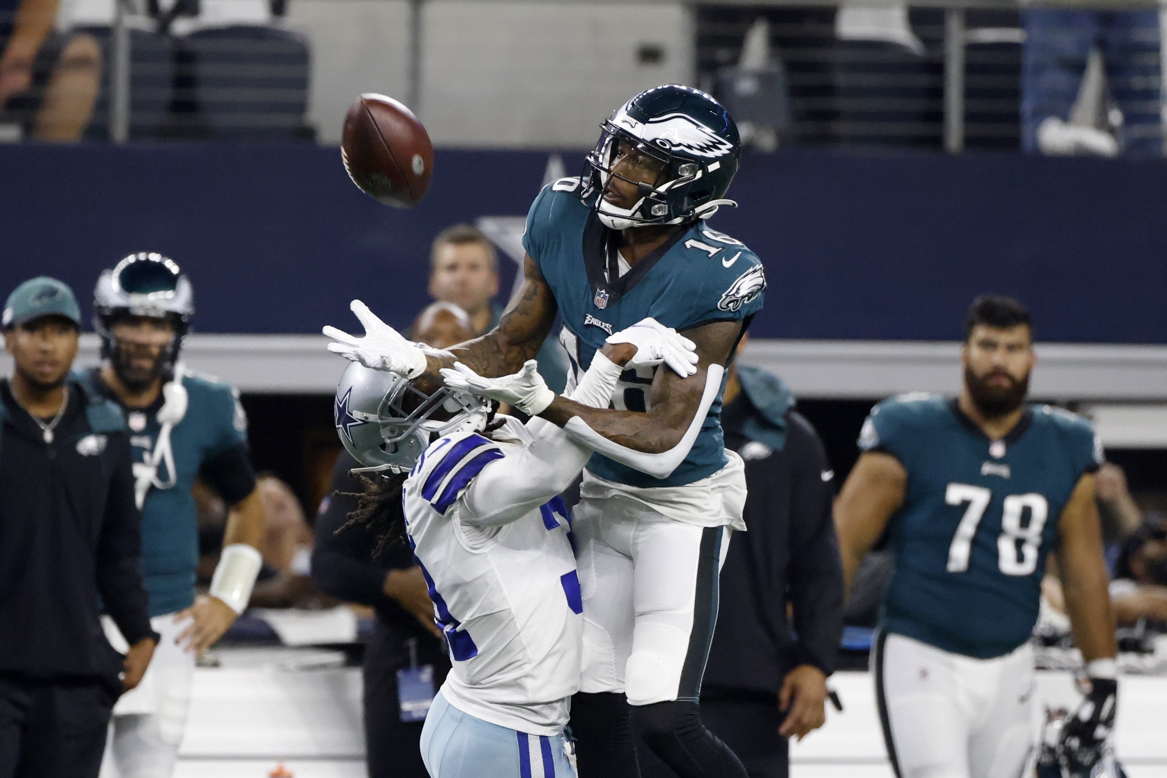 Quez Watkins might be ready for his closeup, if the Eagles find they need  more from him