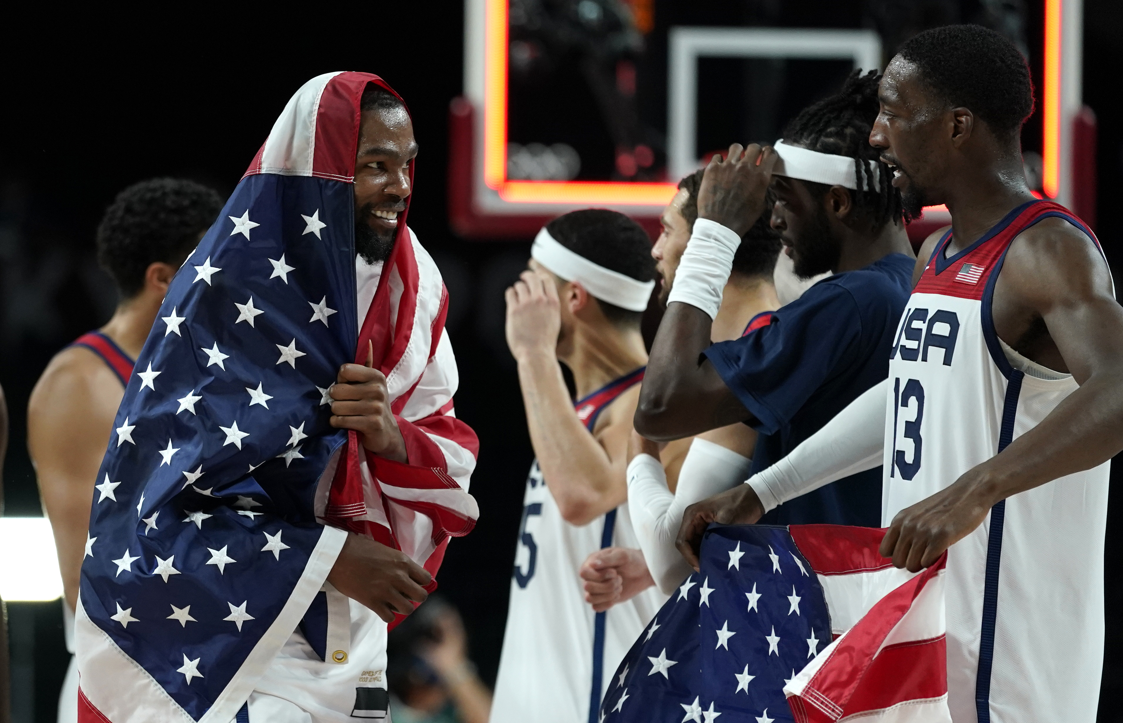 Usa Basketball Tops France Secure Fourth Straight Gold Medal Mlive Com