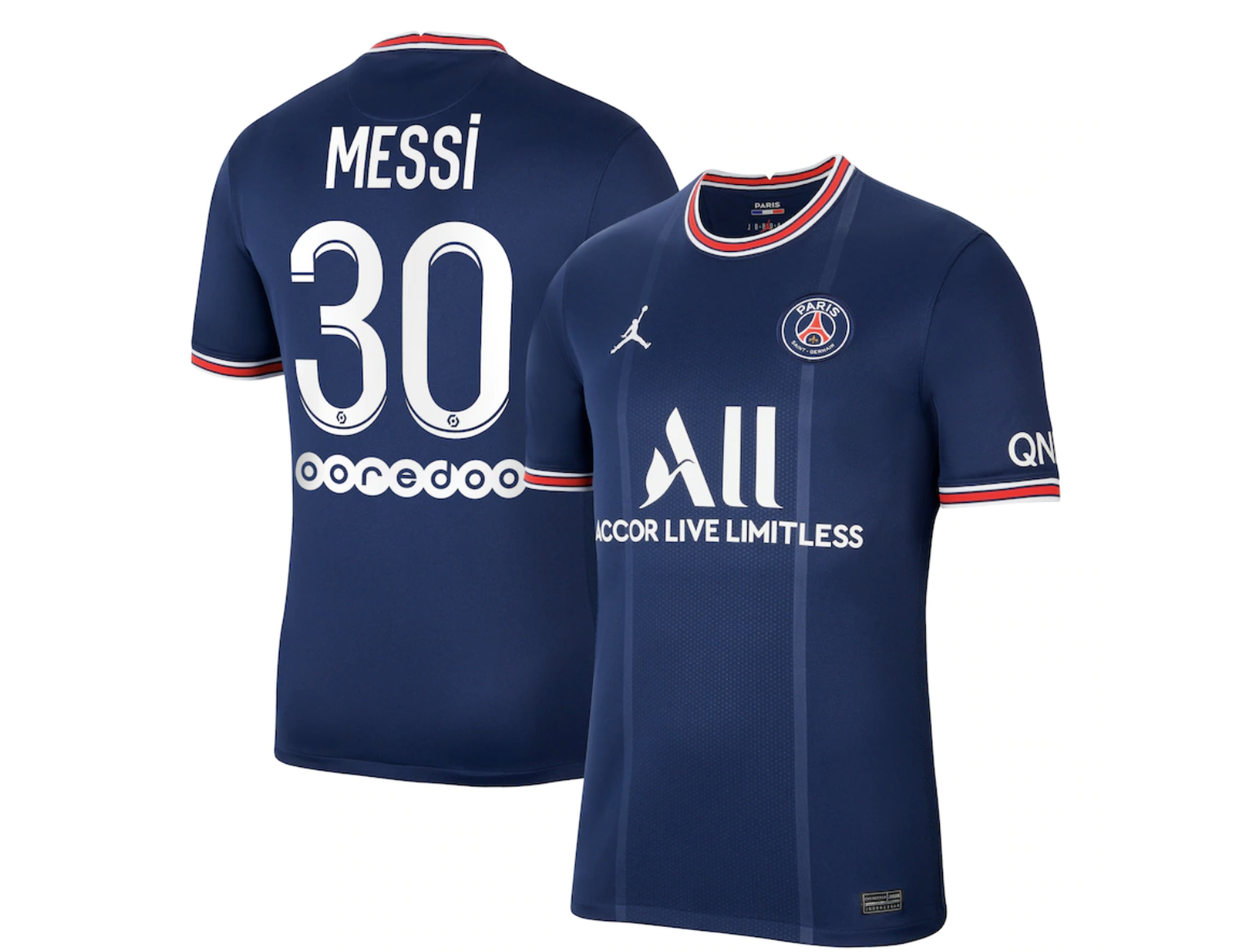 Why is Lionel Messi number 30 at PSG and who wears number 10 shirt?