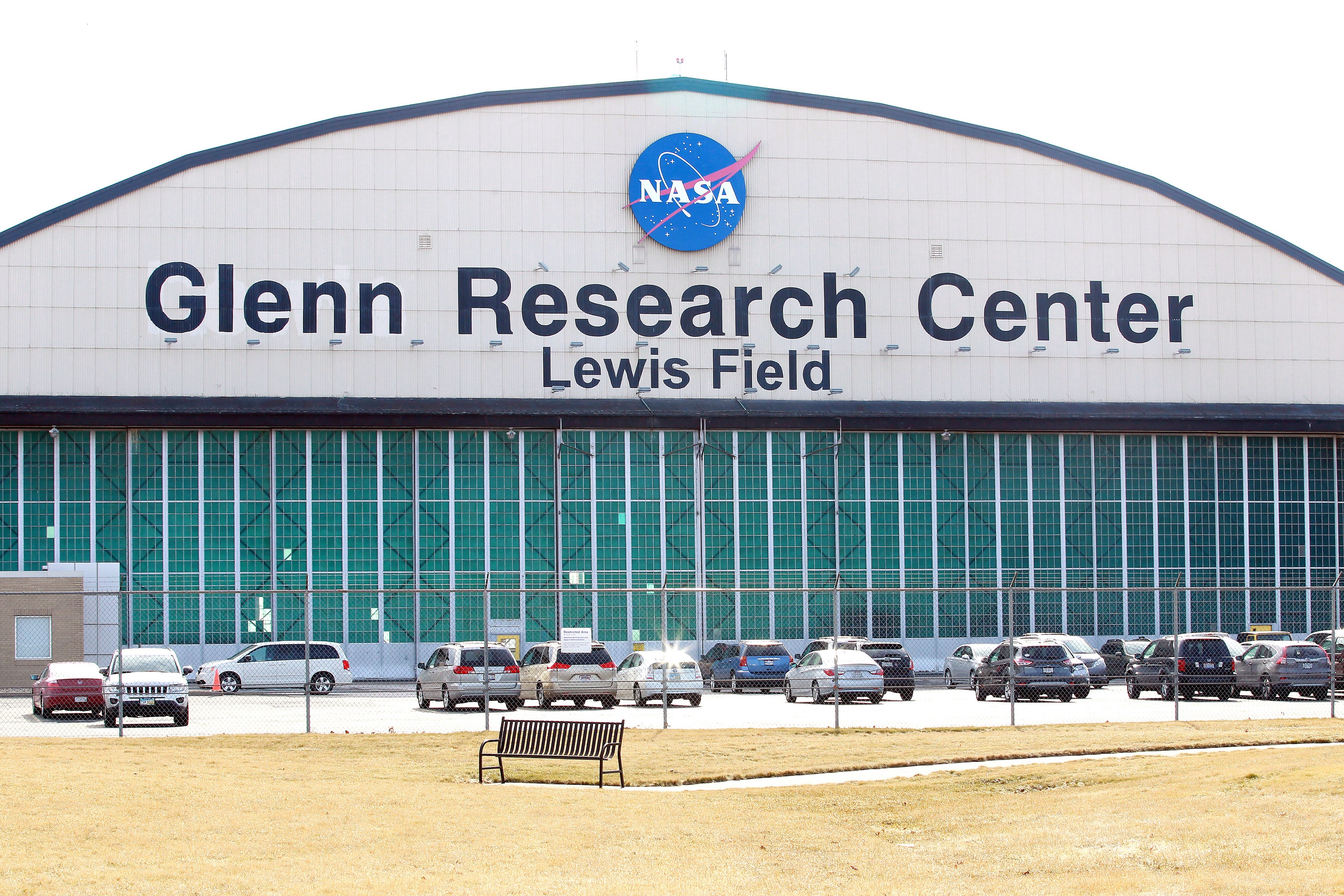 nasa glenn research center in ohio sign