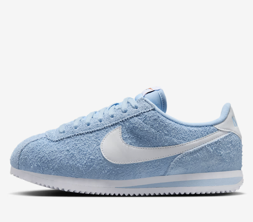 nike cortez suede blue