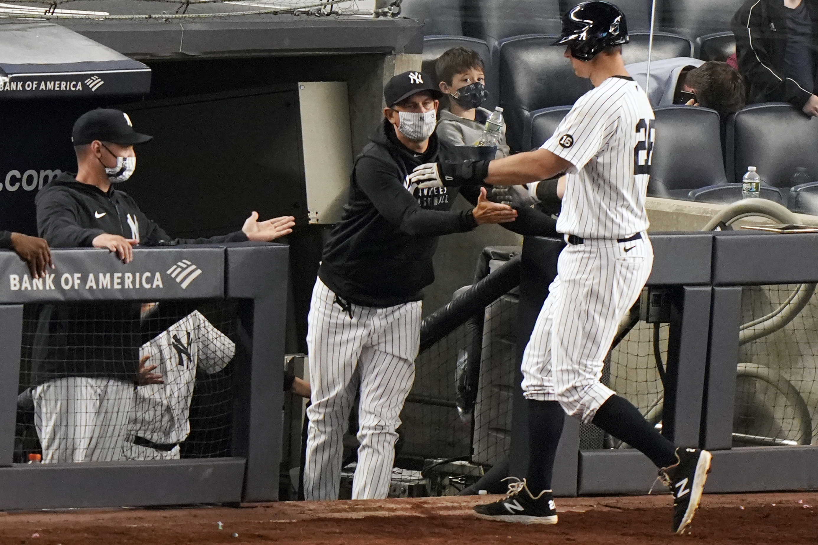 By his own admission, Yankees manager Aaron Boone earned Monday's