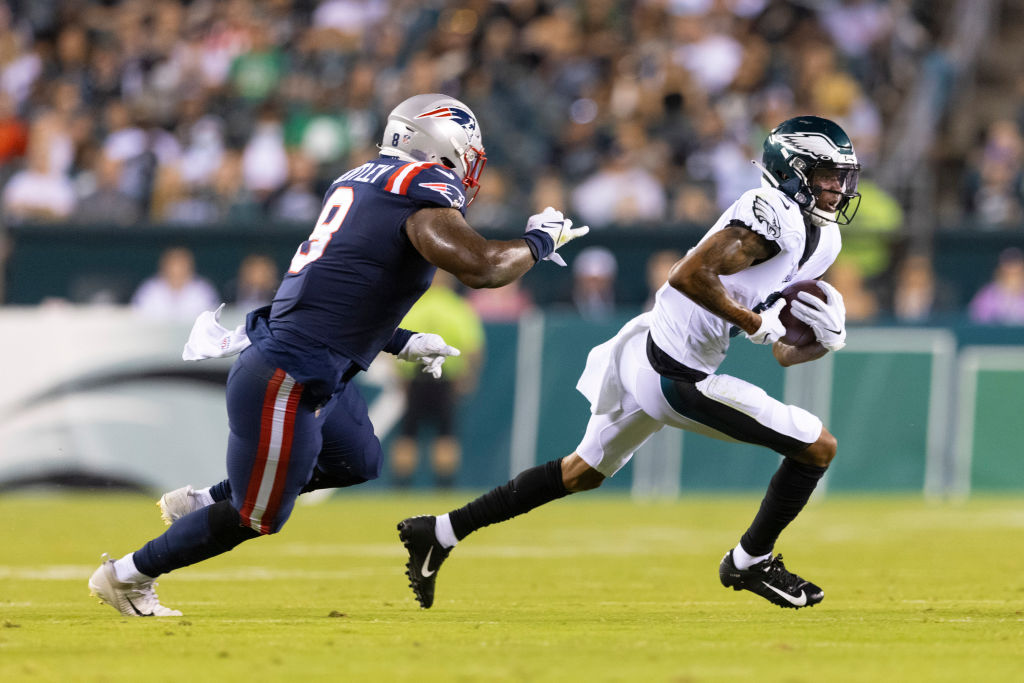 DeVonta Smith receives an A grade for his preseason debut