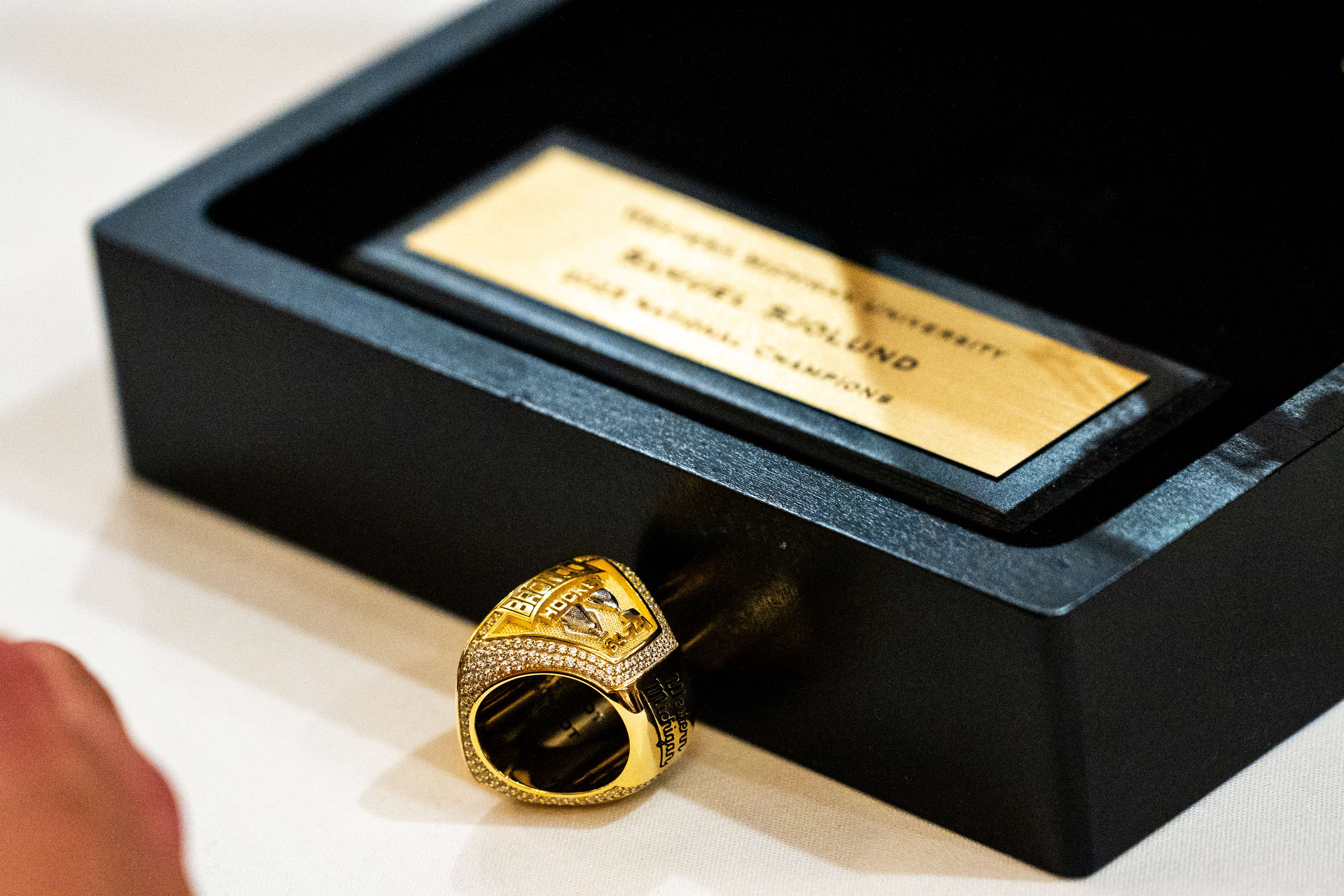 Ring ceremony for WMU's national championship hockey team - mlive.com