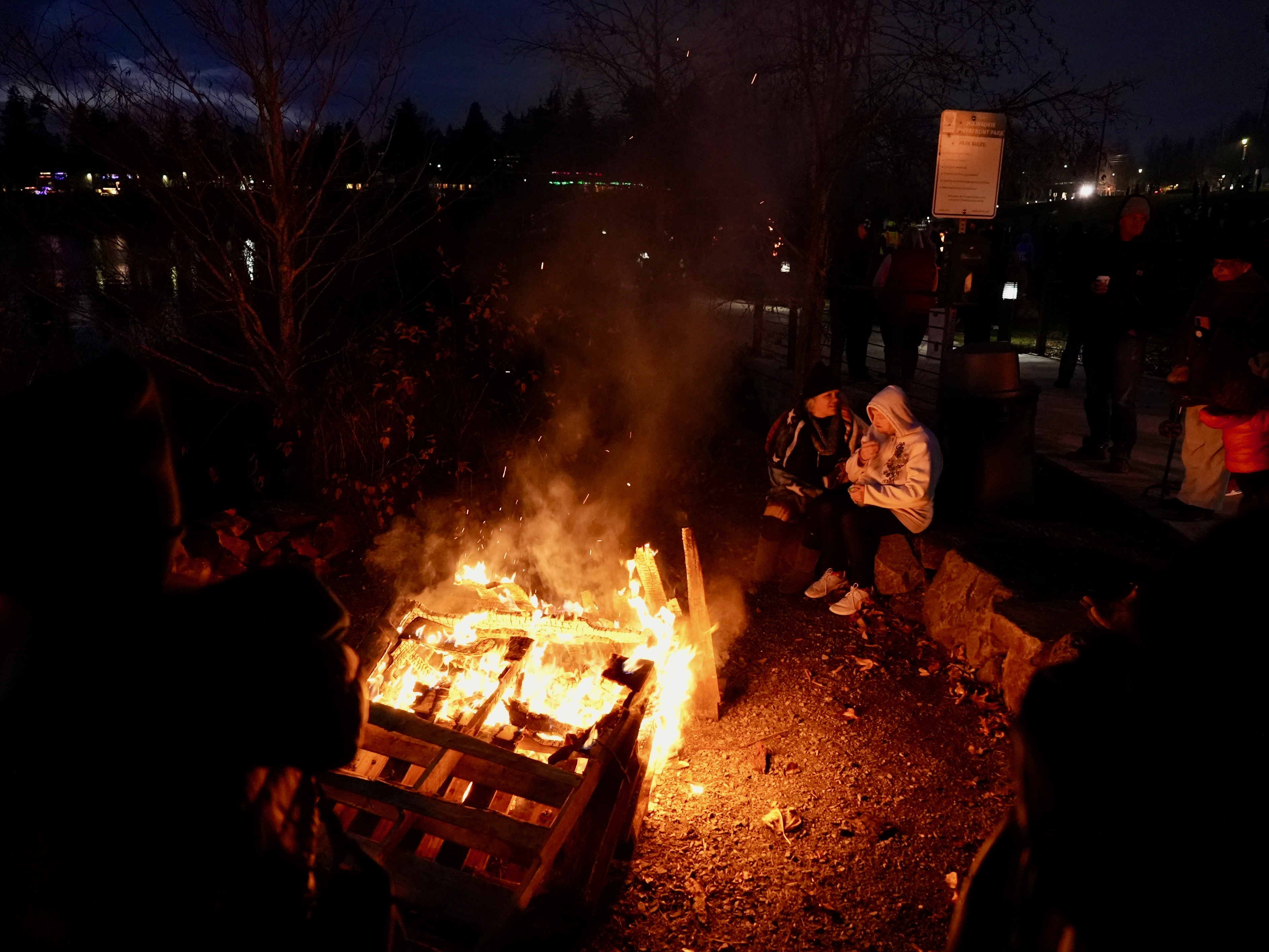 Milwaukie Solstice and Christmas Ships Viewing